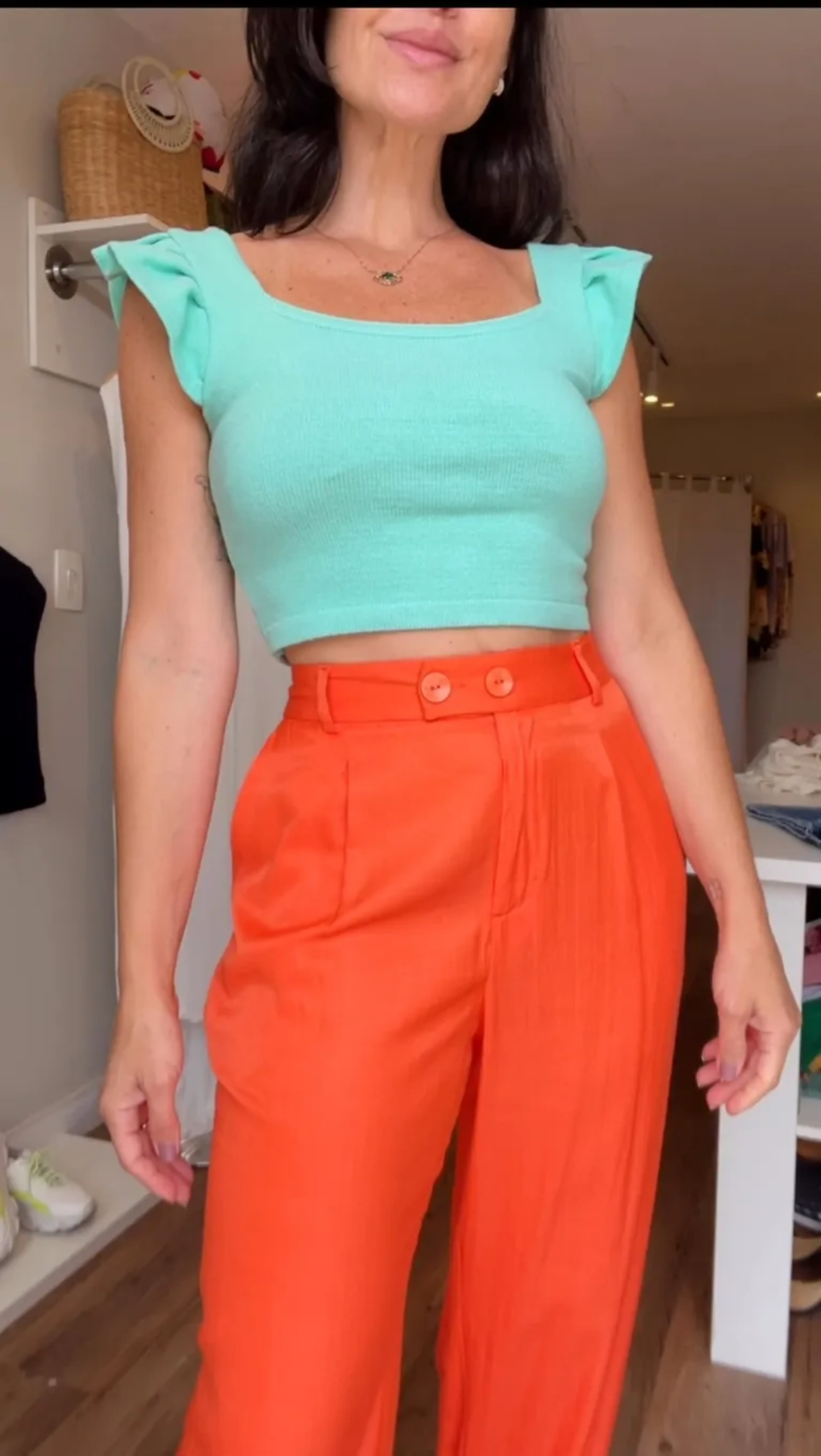 Cropped Babados - 50% OFF imagem