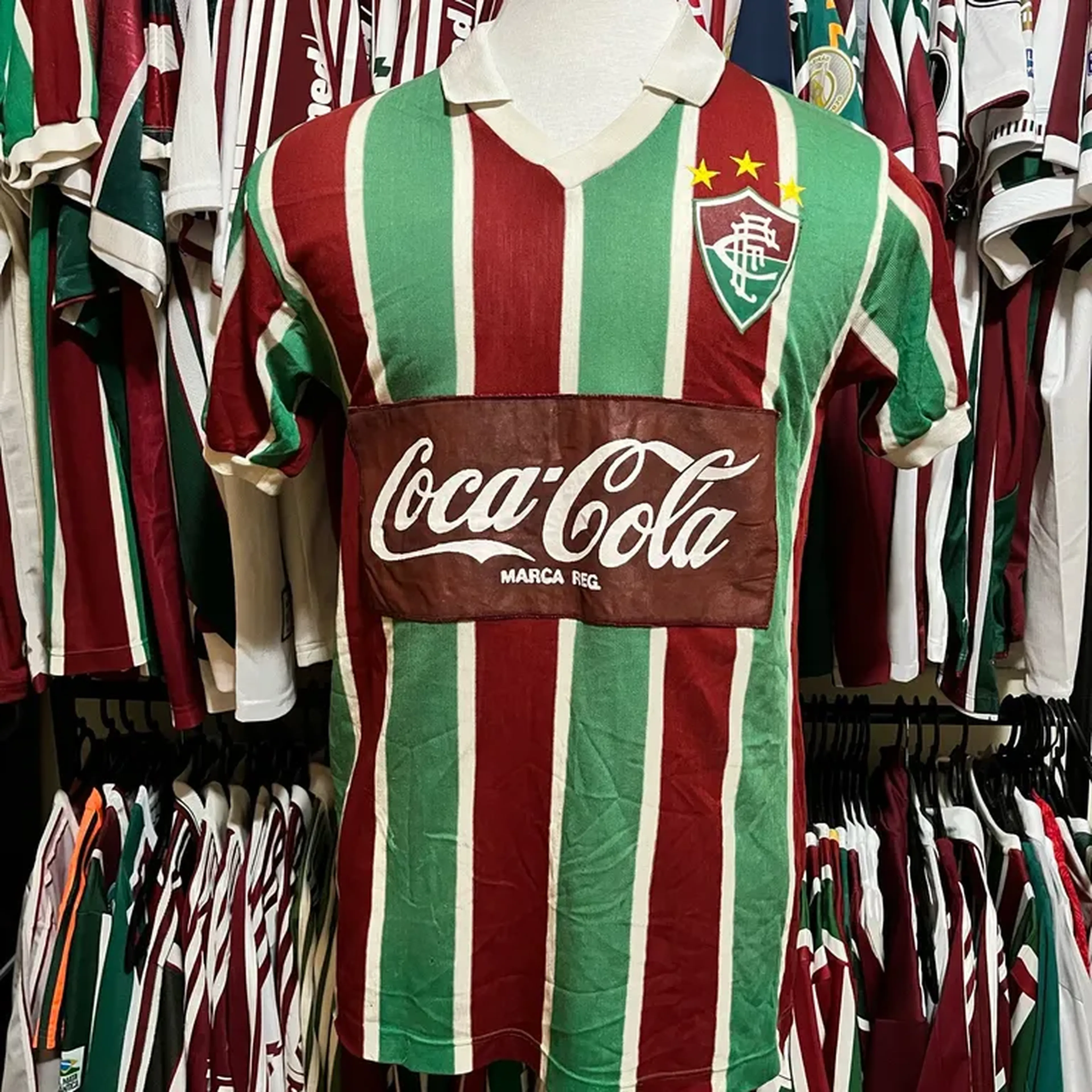 Camisa Fluminense 1988 de jogo! imagem