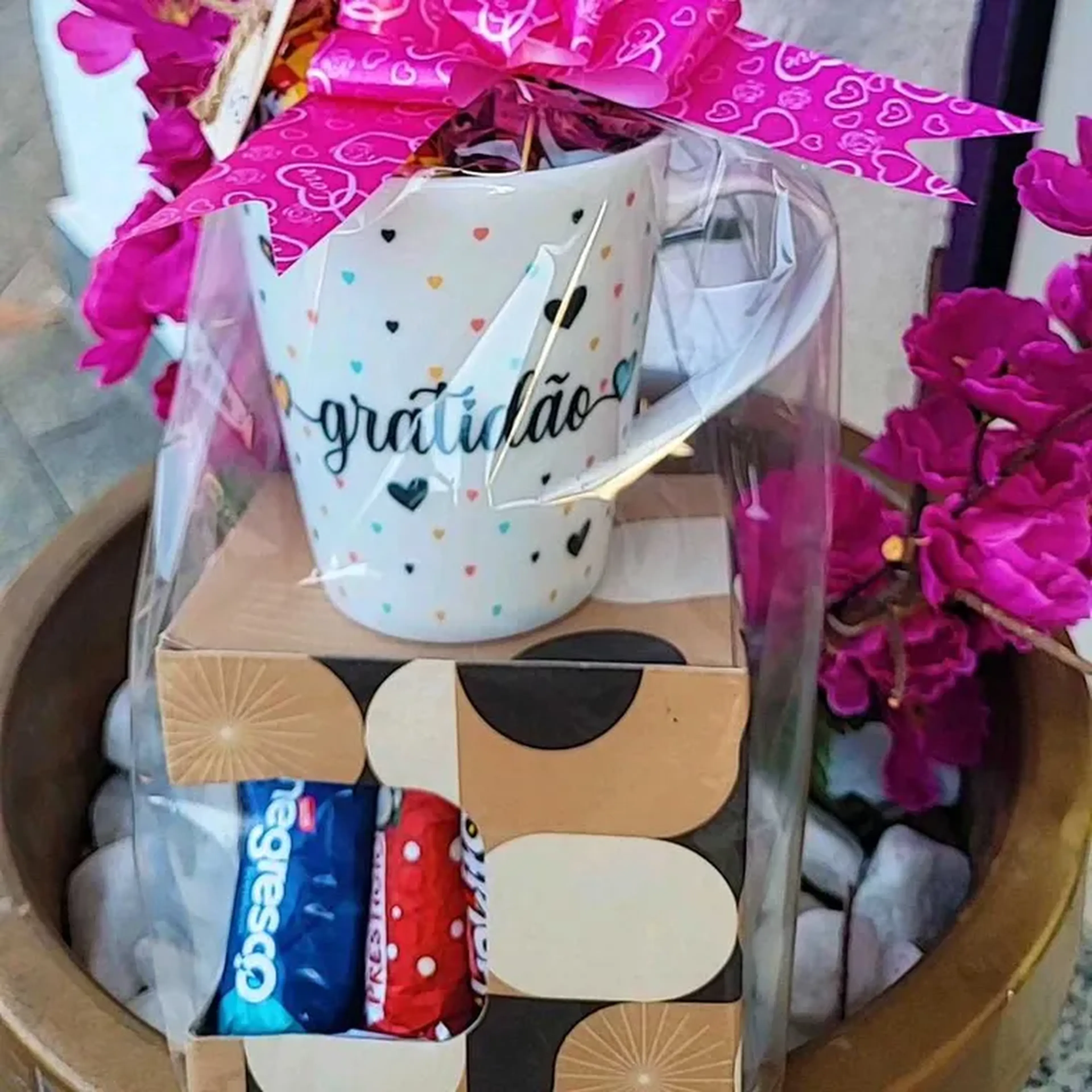 XICARA COM CHOCOLATE imagem