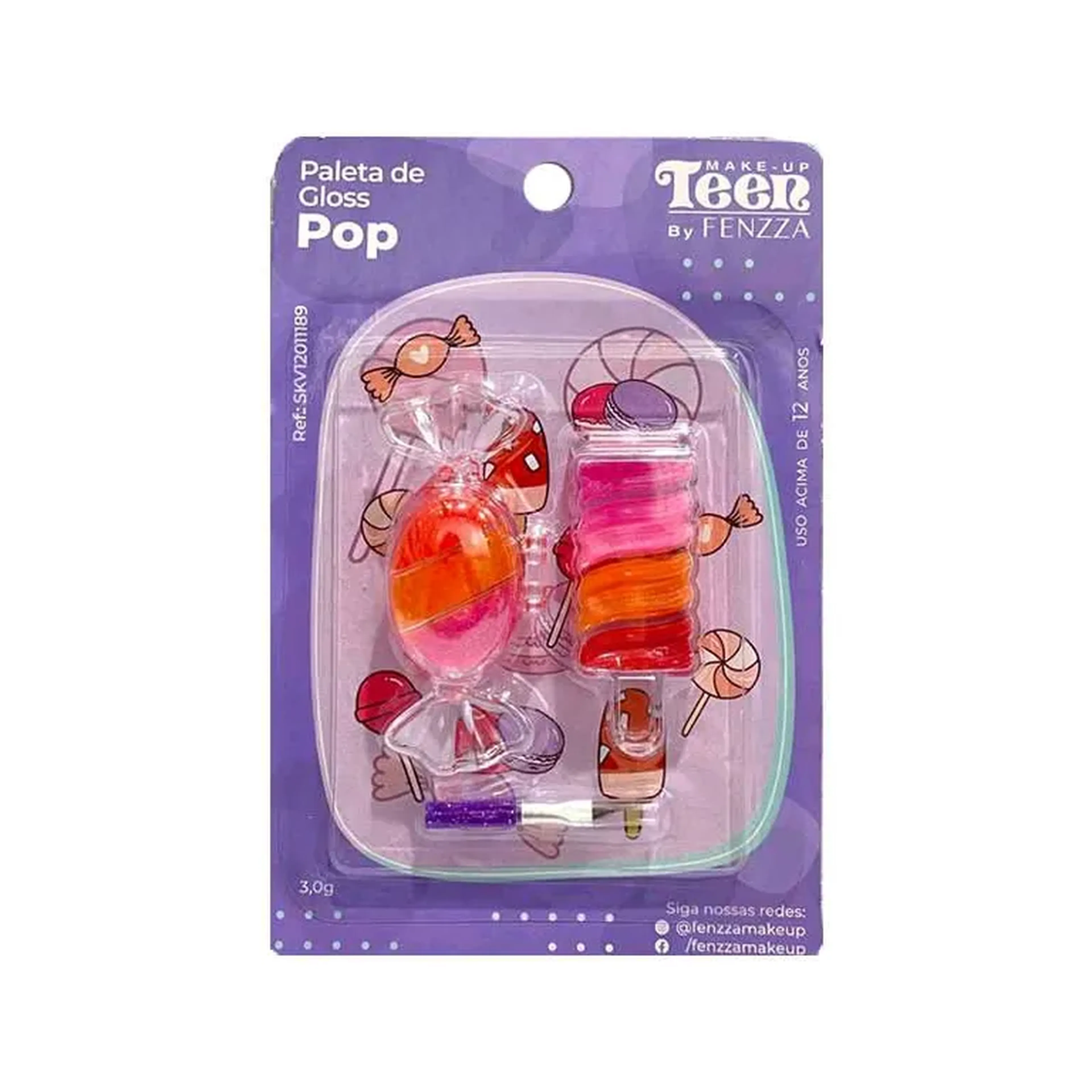 Kit palata de Gloss infantil imagem