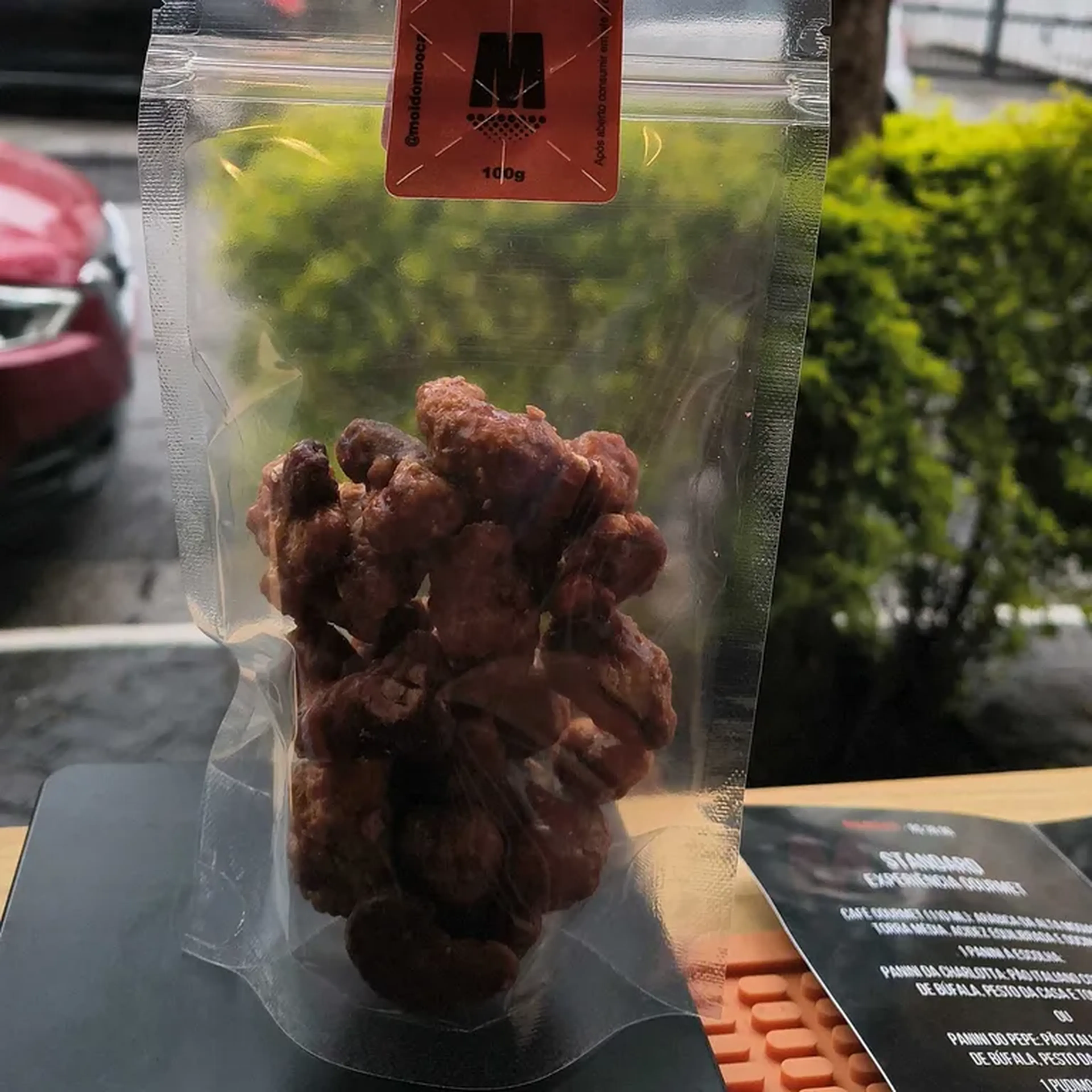Castanha de Caju Caramelizada (100g) imagem