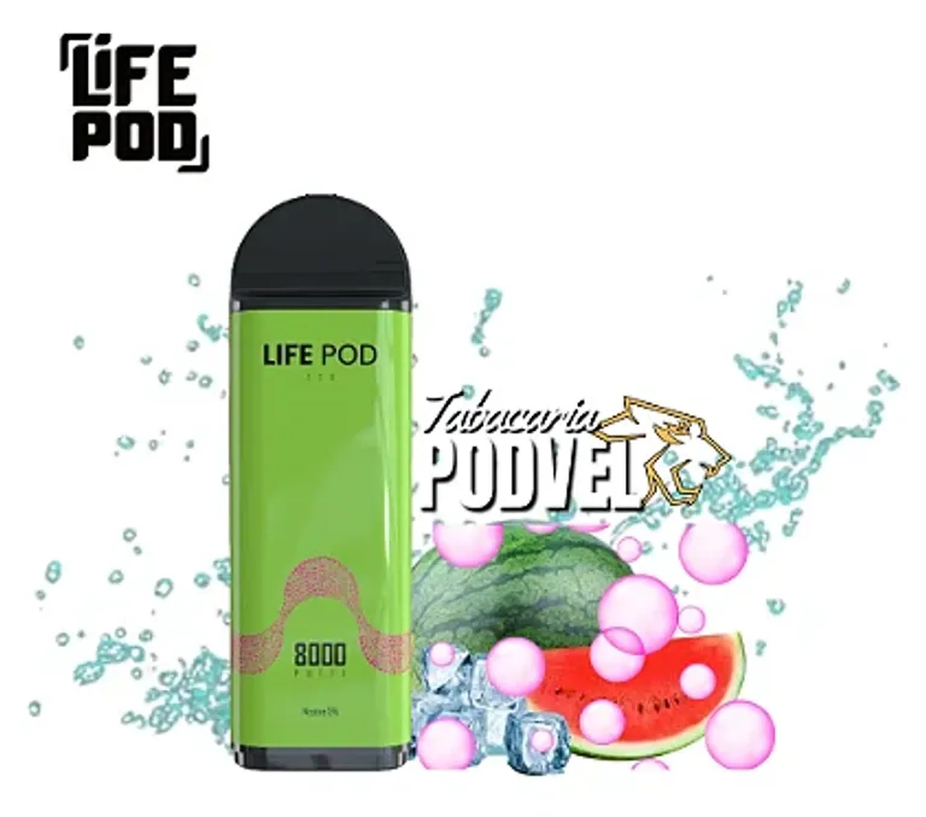 Life Pod 8K Waterberry Gummy imagem