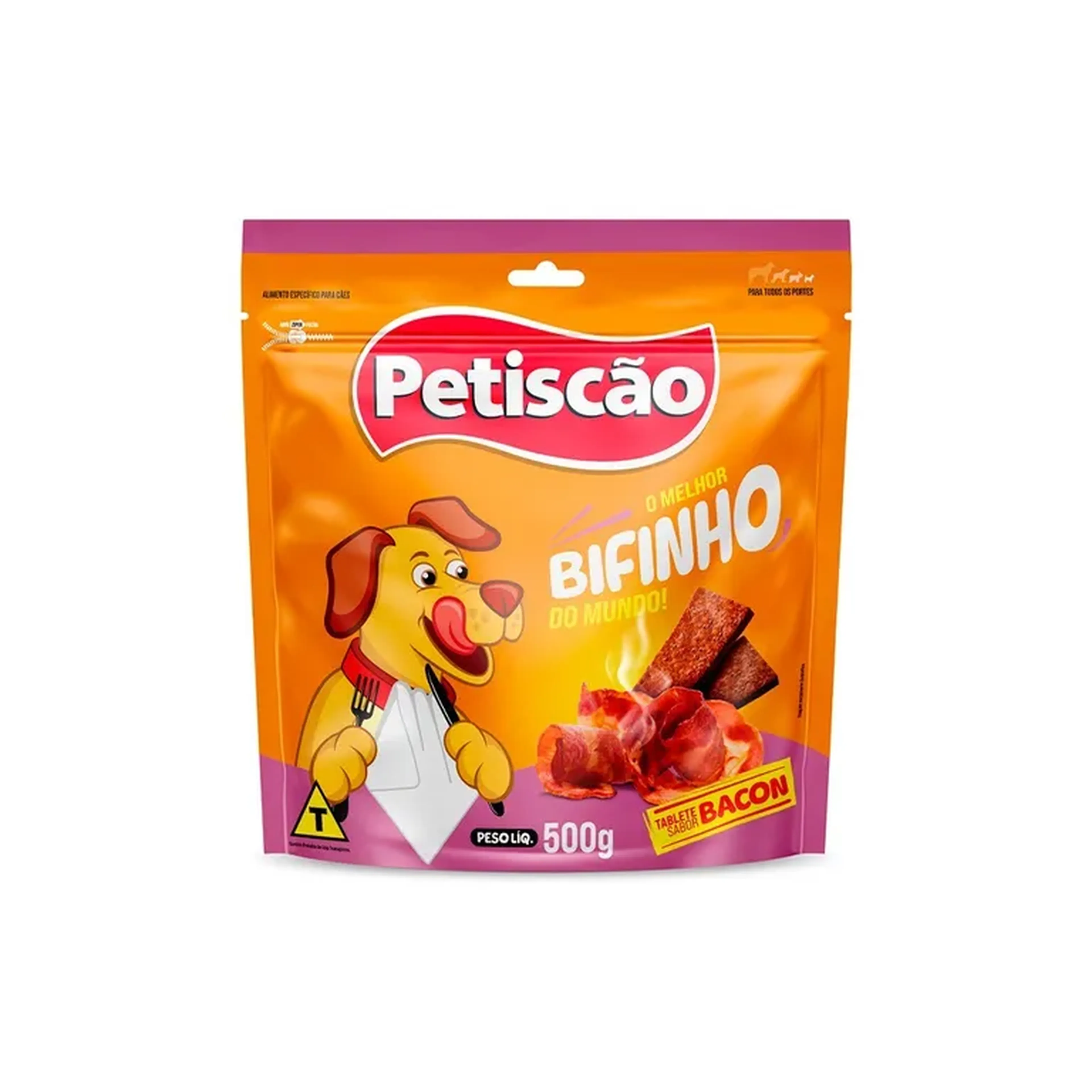 Petiscão Bifinho Bacon 500g imagem