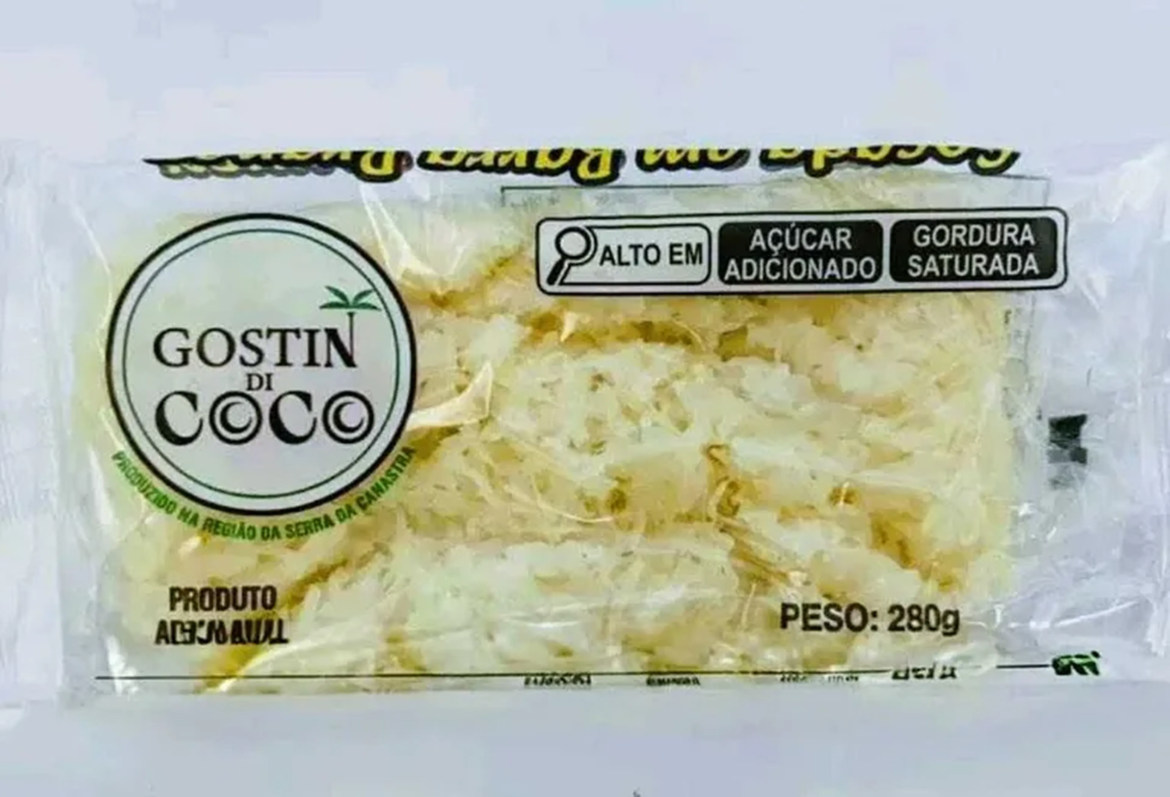 Cocada branca imagem
