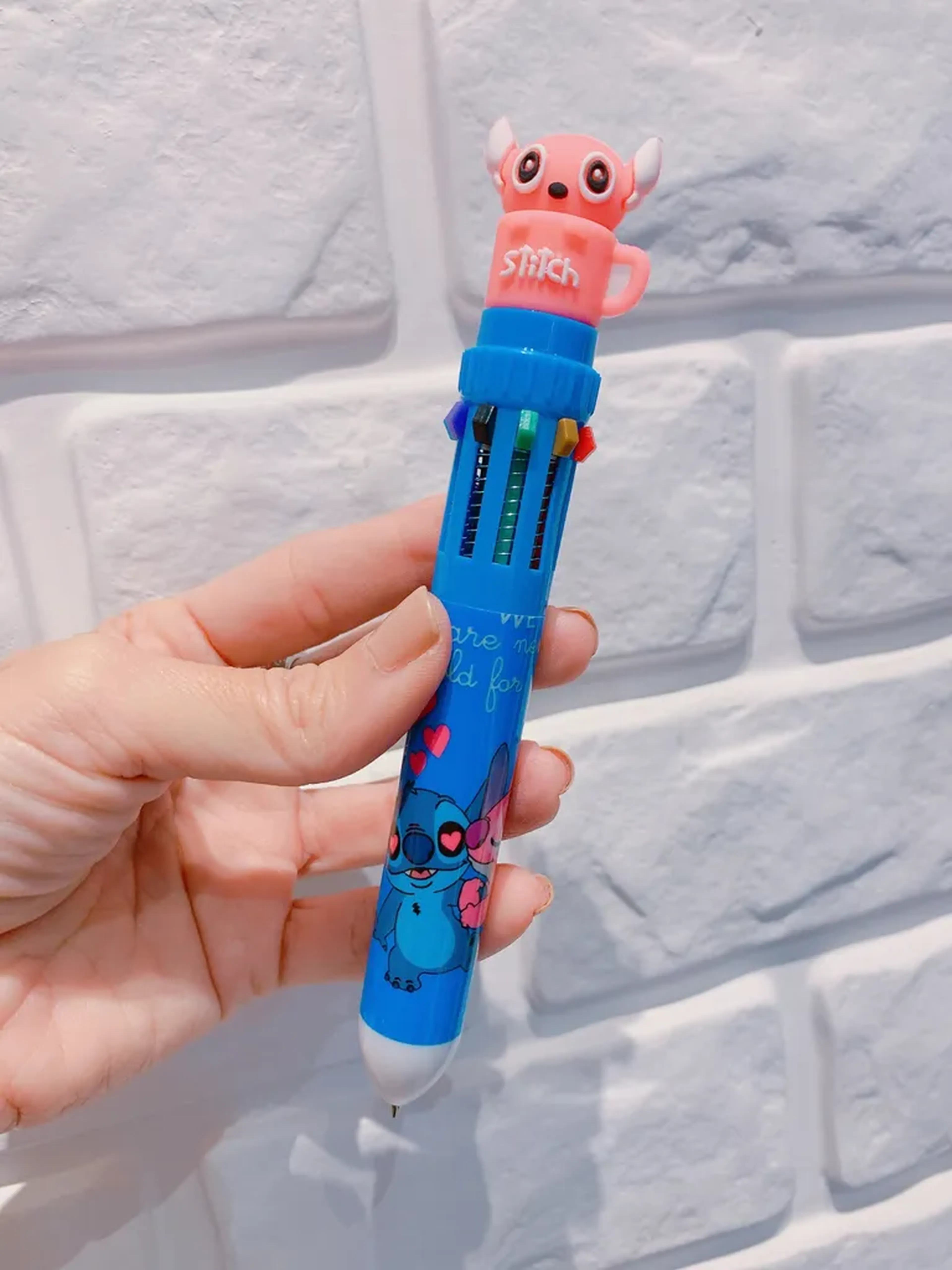 Caneta Stitch Pink imagem