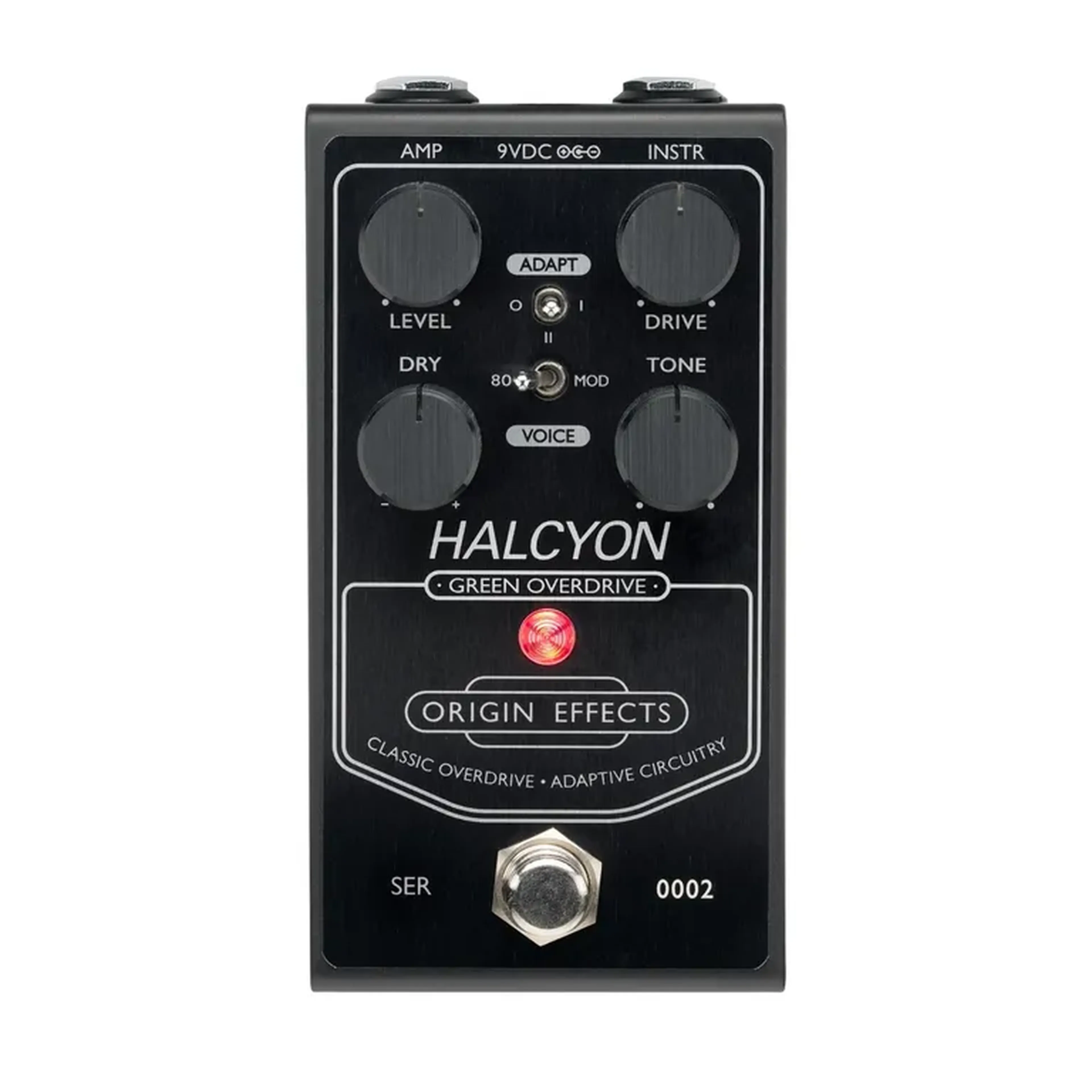 Origin Effects Halcyon Green Overdrive Black Edition imagem