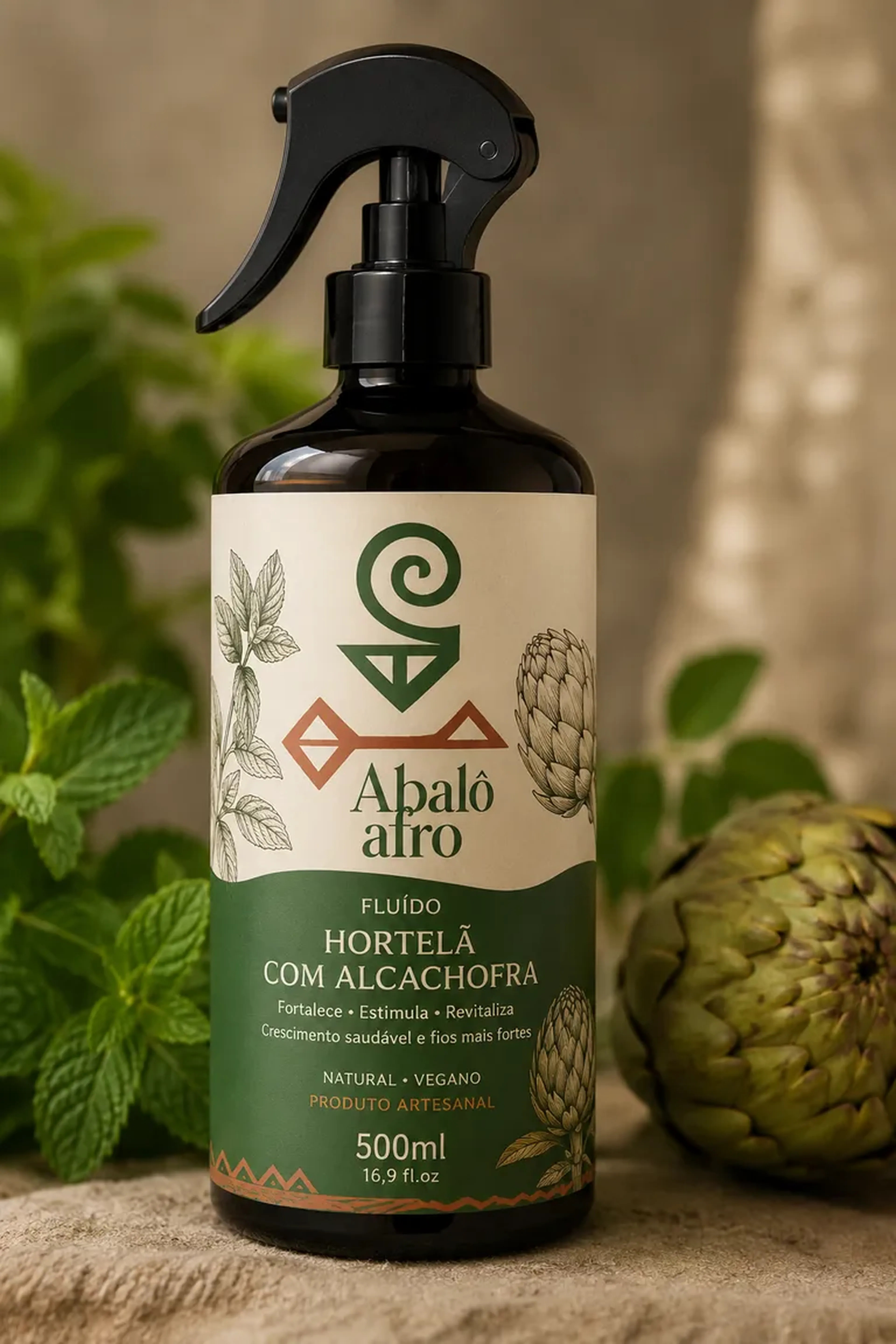 Fluido de Hortelã e Alcachofra imagem