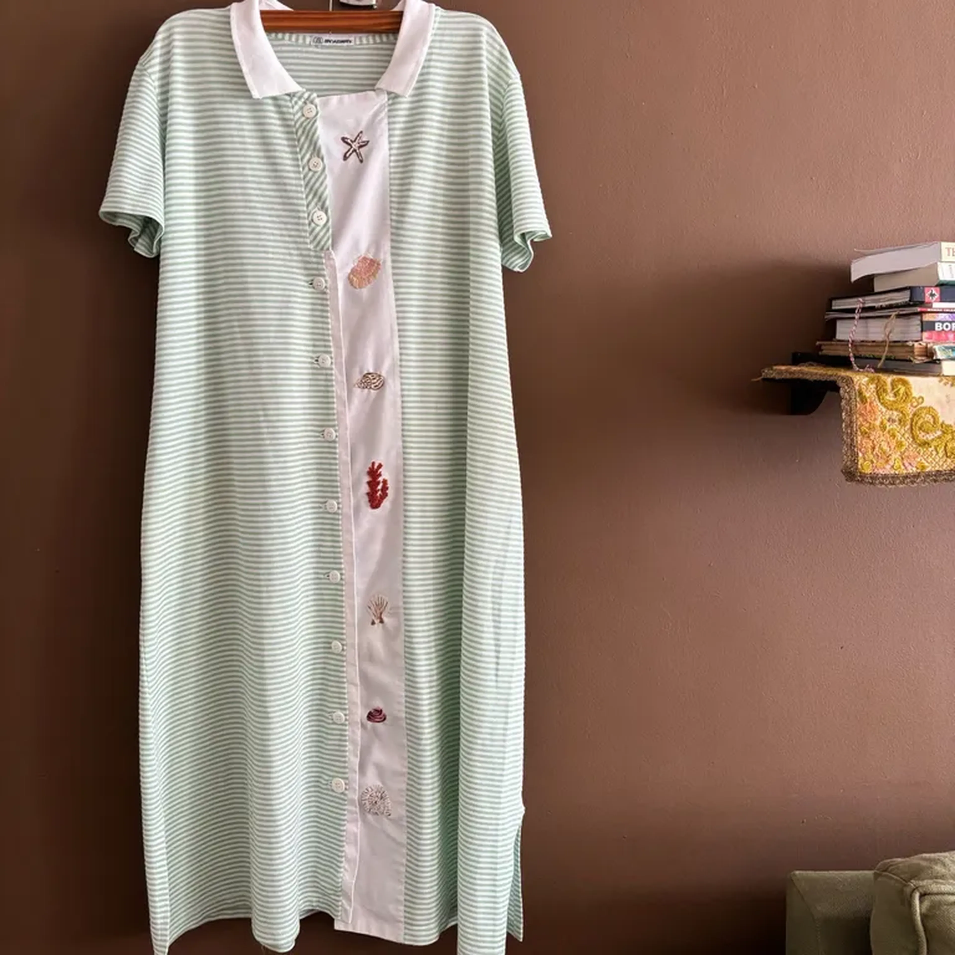 Vestido oceânico imagem
