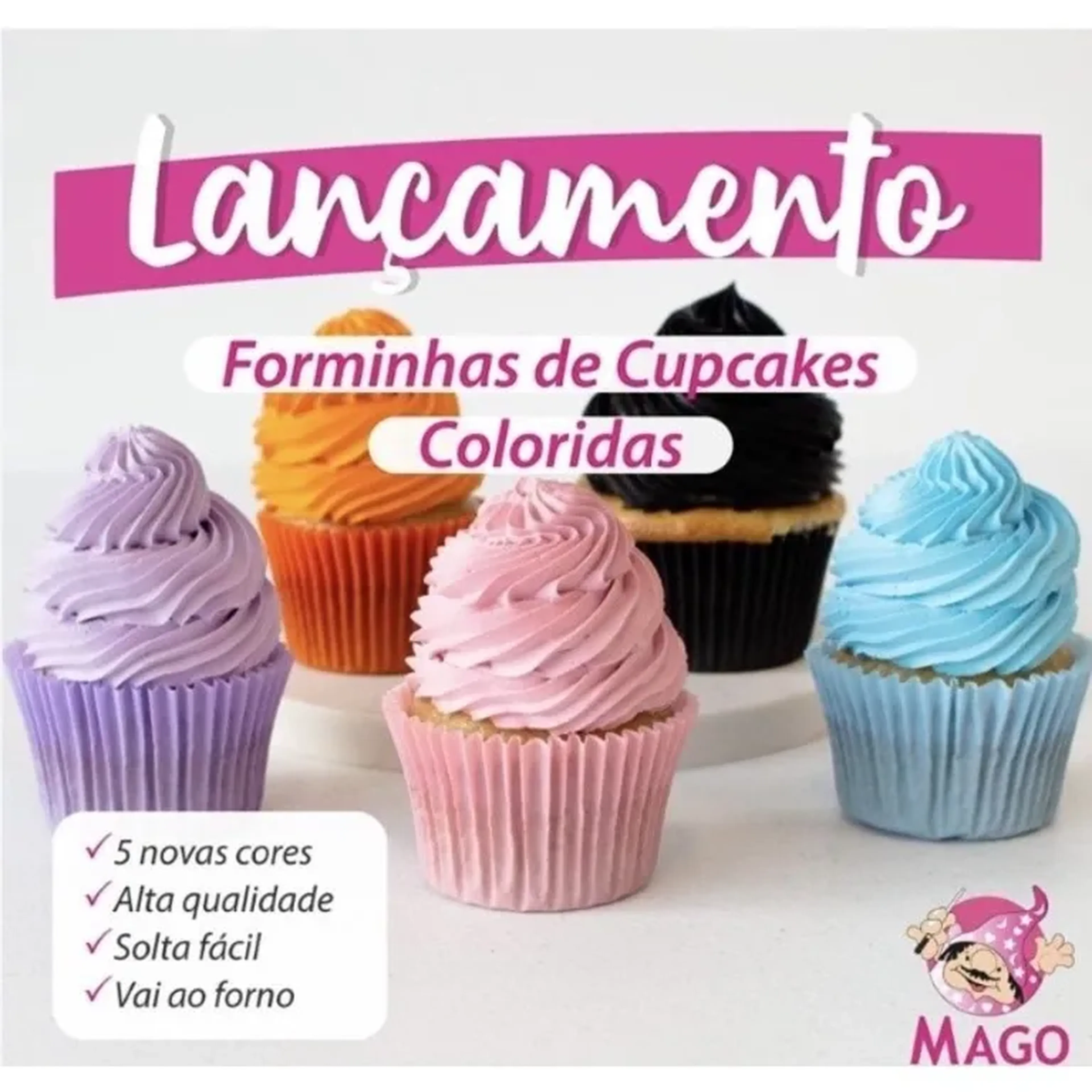 Forma de papel N0 Mago pct45unid imagem