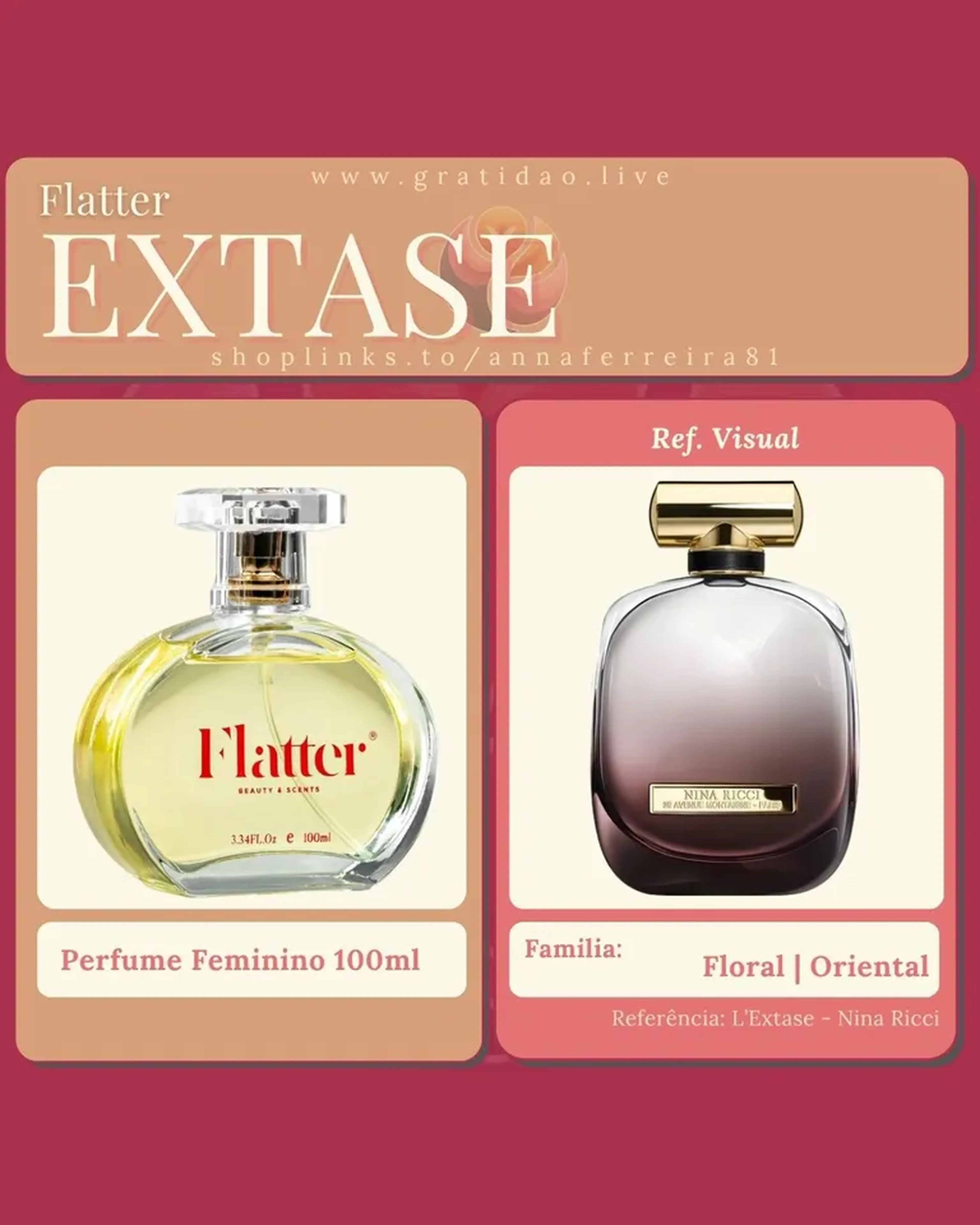 Extase - Perfume Feminino imagem