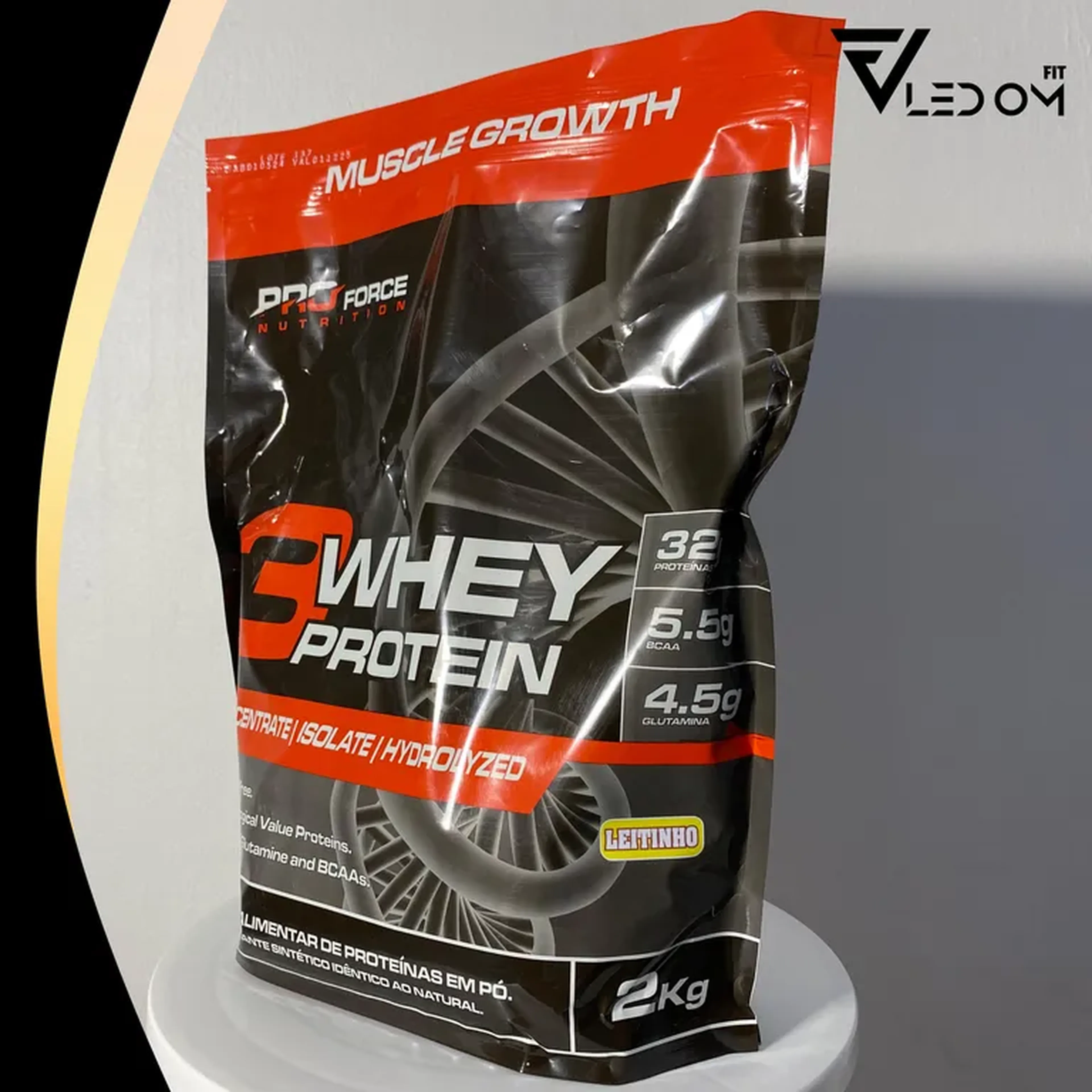 Whey Protein - 2Kg - Leitinho imagem