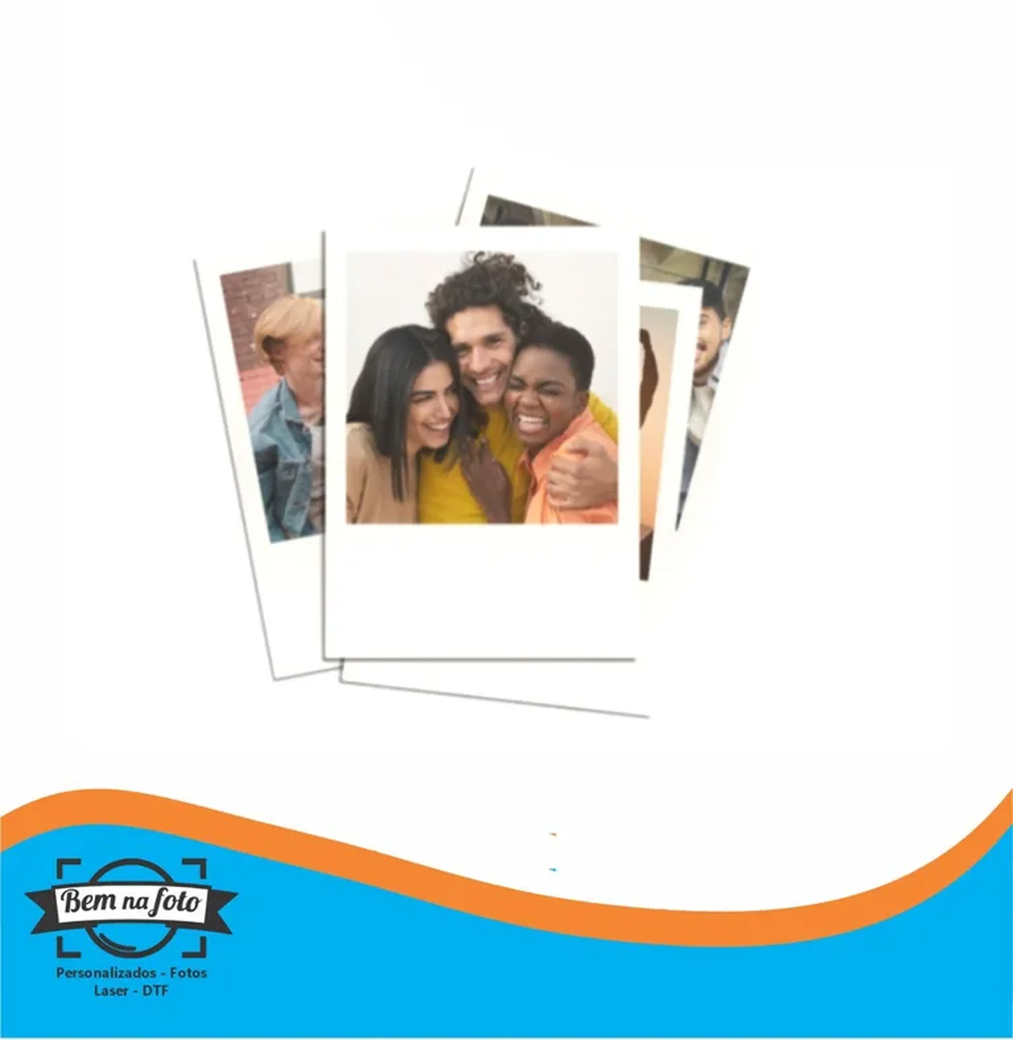 Revelação 10 fotos mini polaroid 7x10 imagem