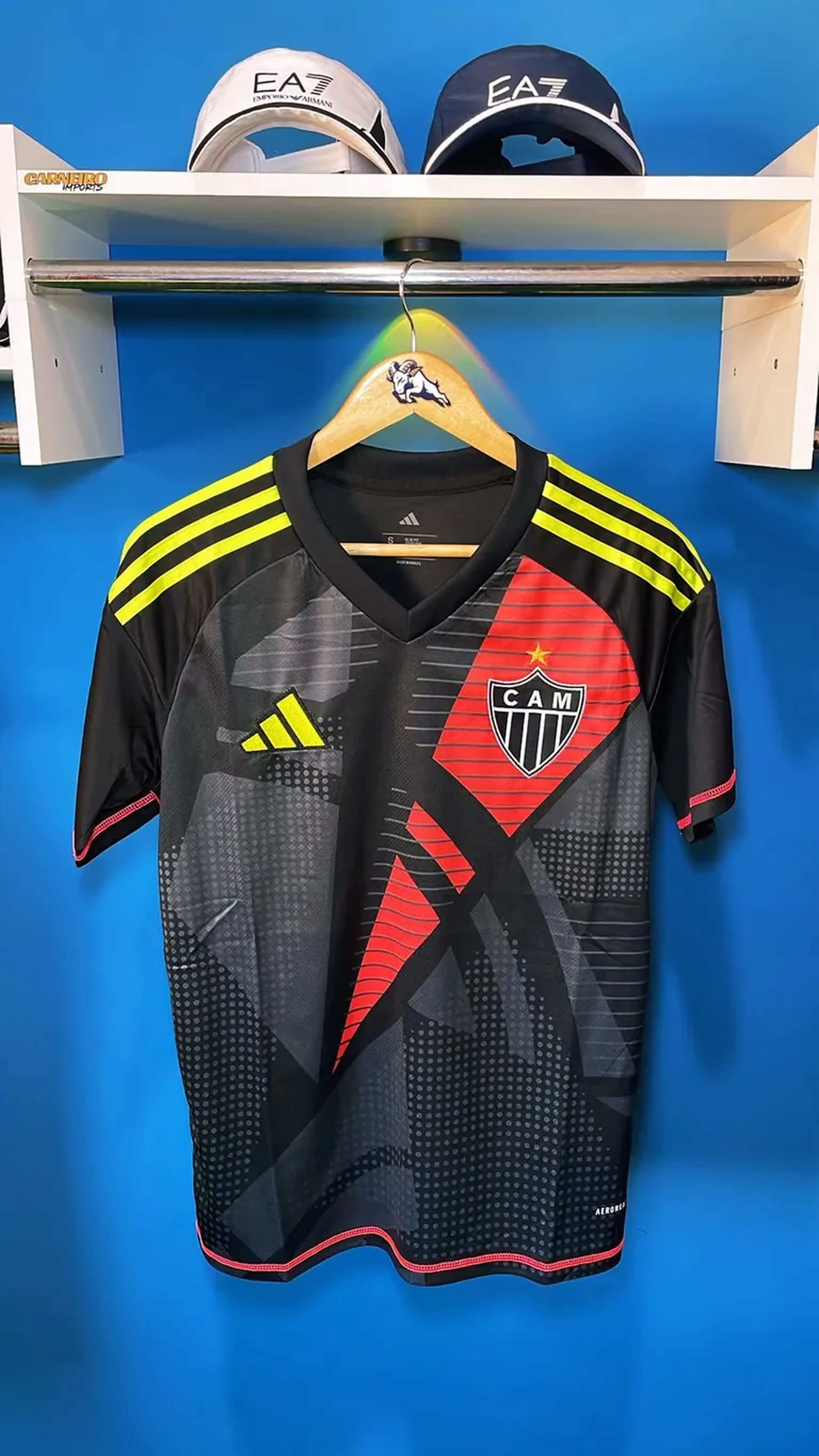 Camiseta Goleiro Atlético MG 2025 imagem