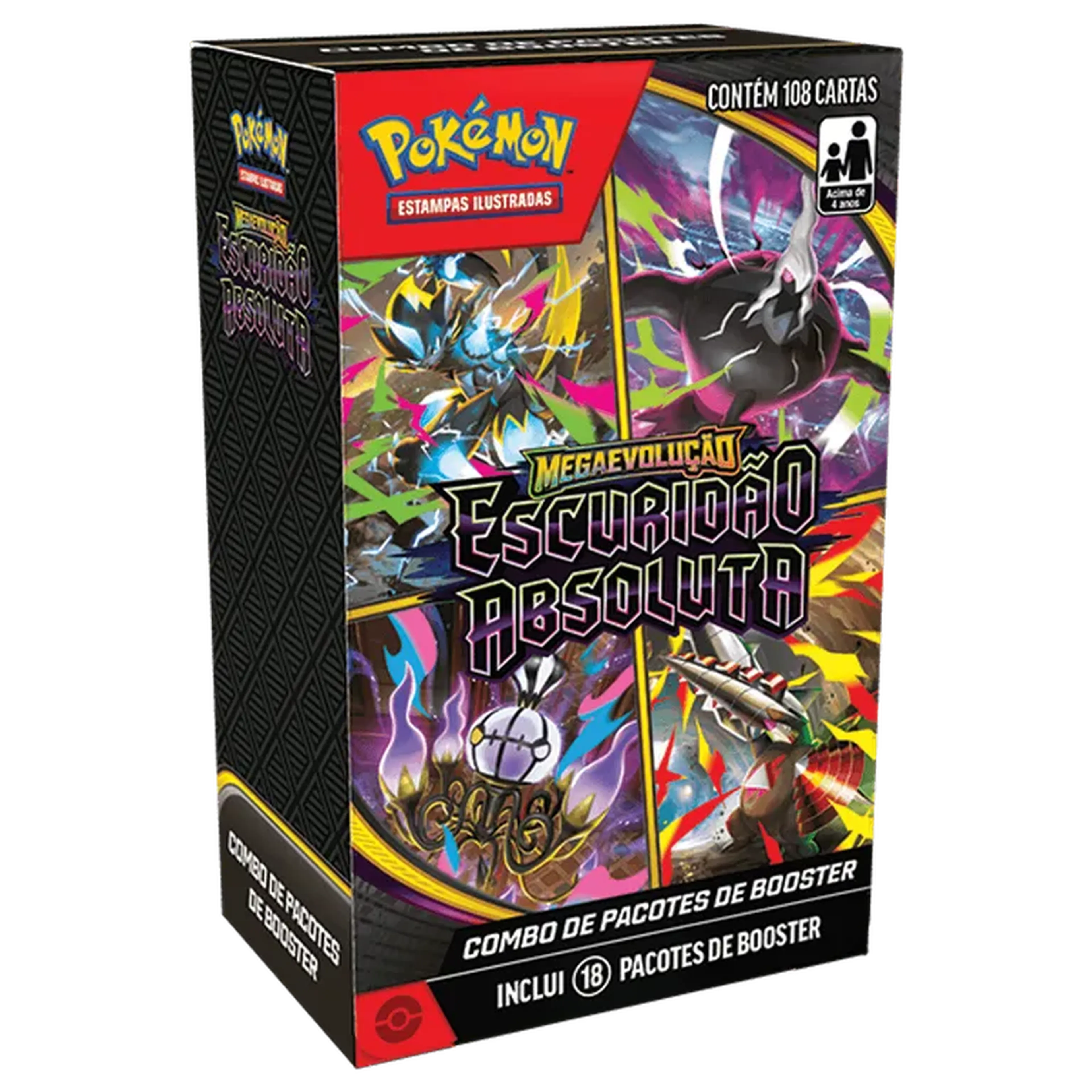Booster Box Megaevolução Escuridão Absoluta - BR imagem