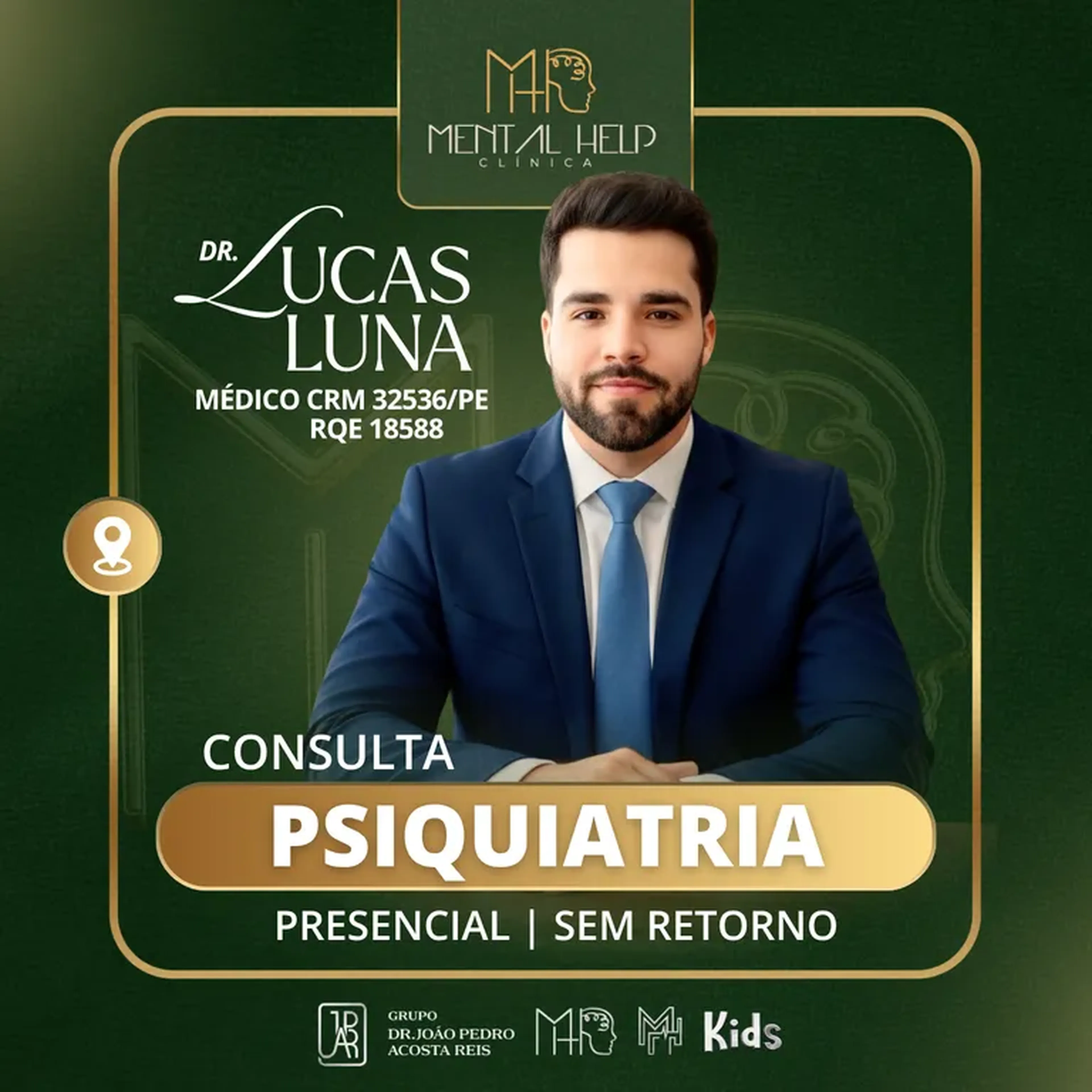 Consulta - Dr. Lucas Luna ( sem Retorno) imagem