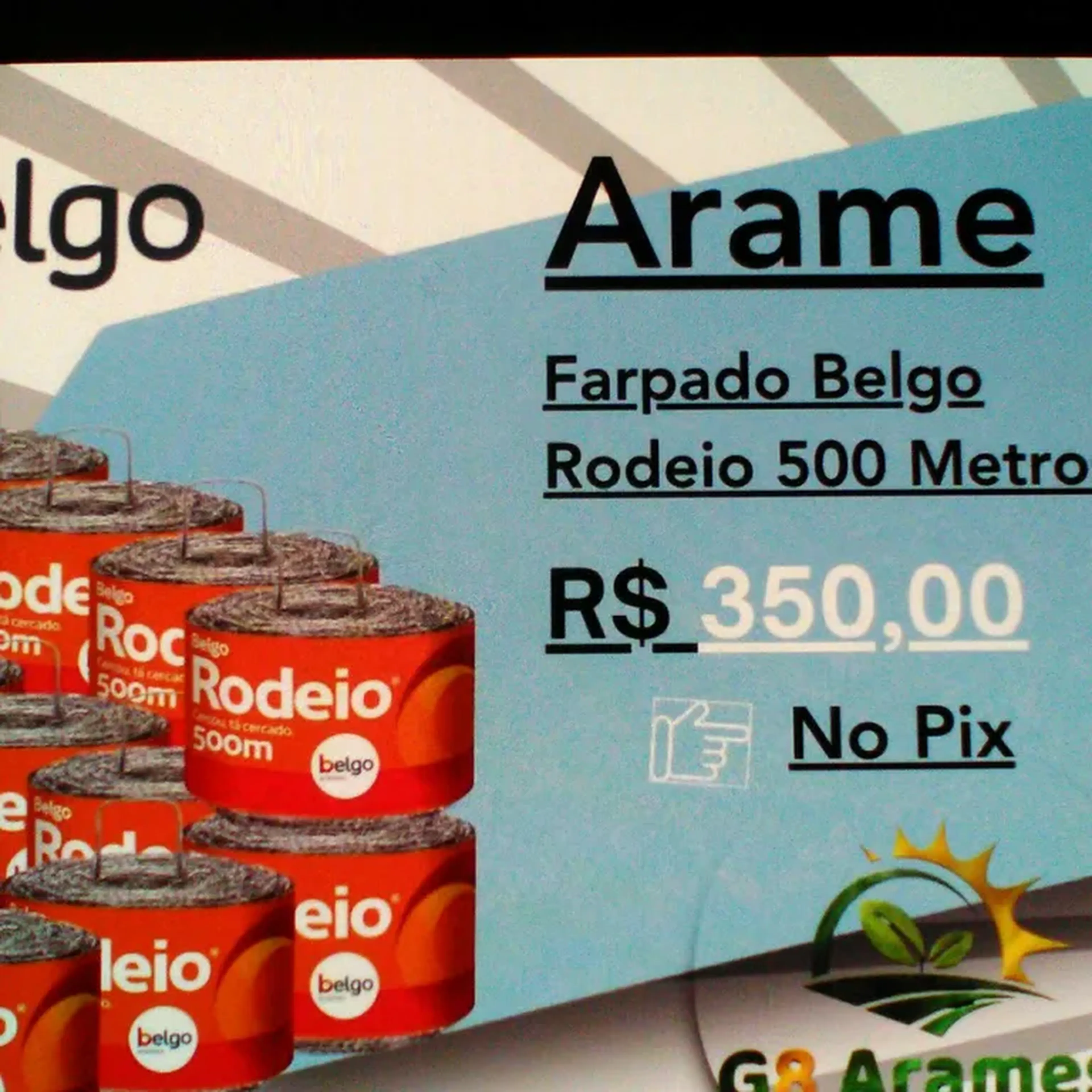 Arame farpado imagem