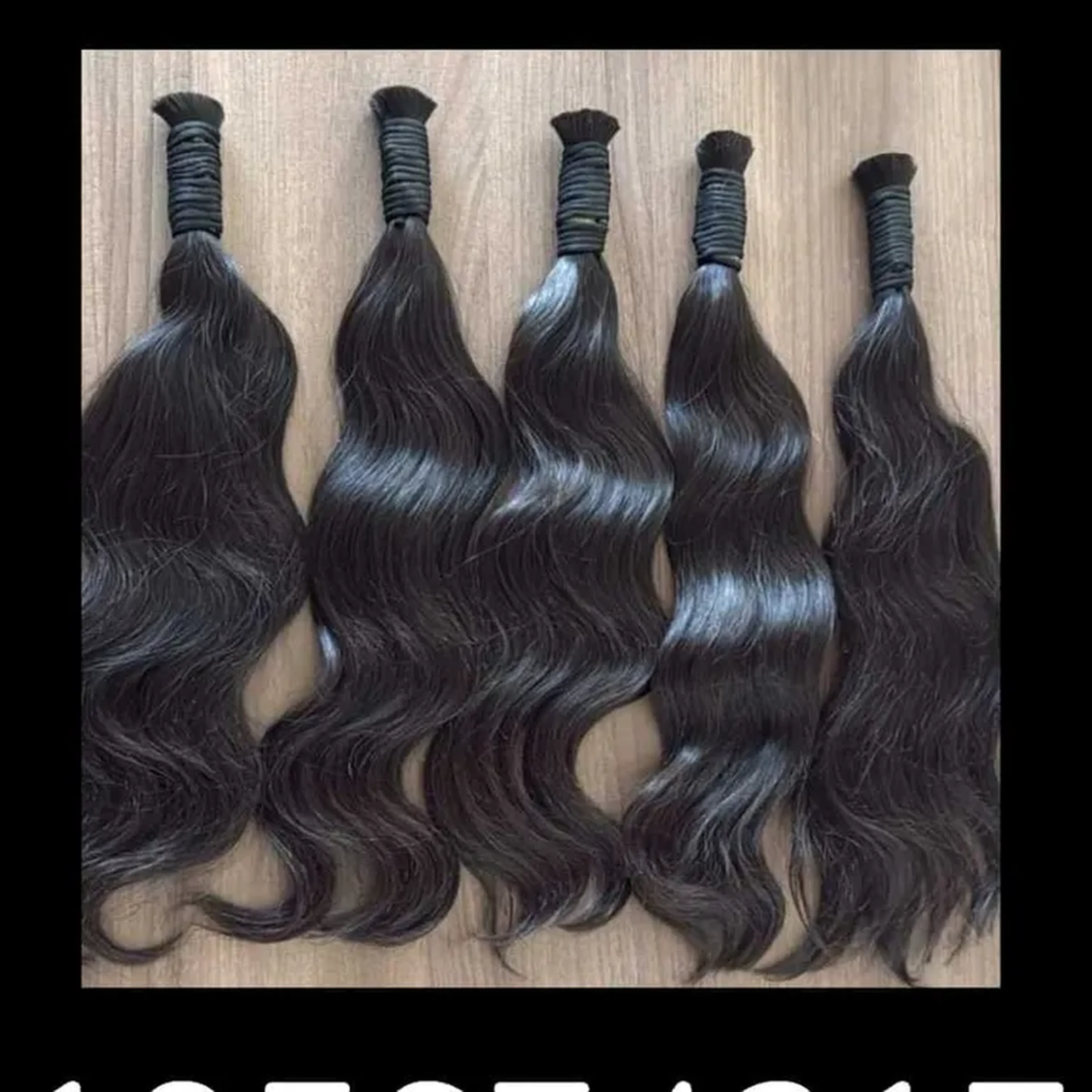 cabelo natural 100 Gm 50 cm imagem