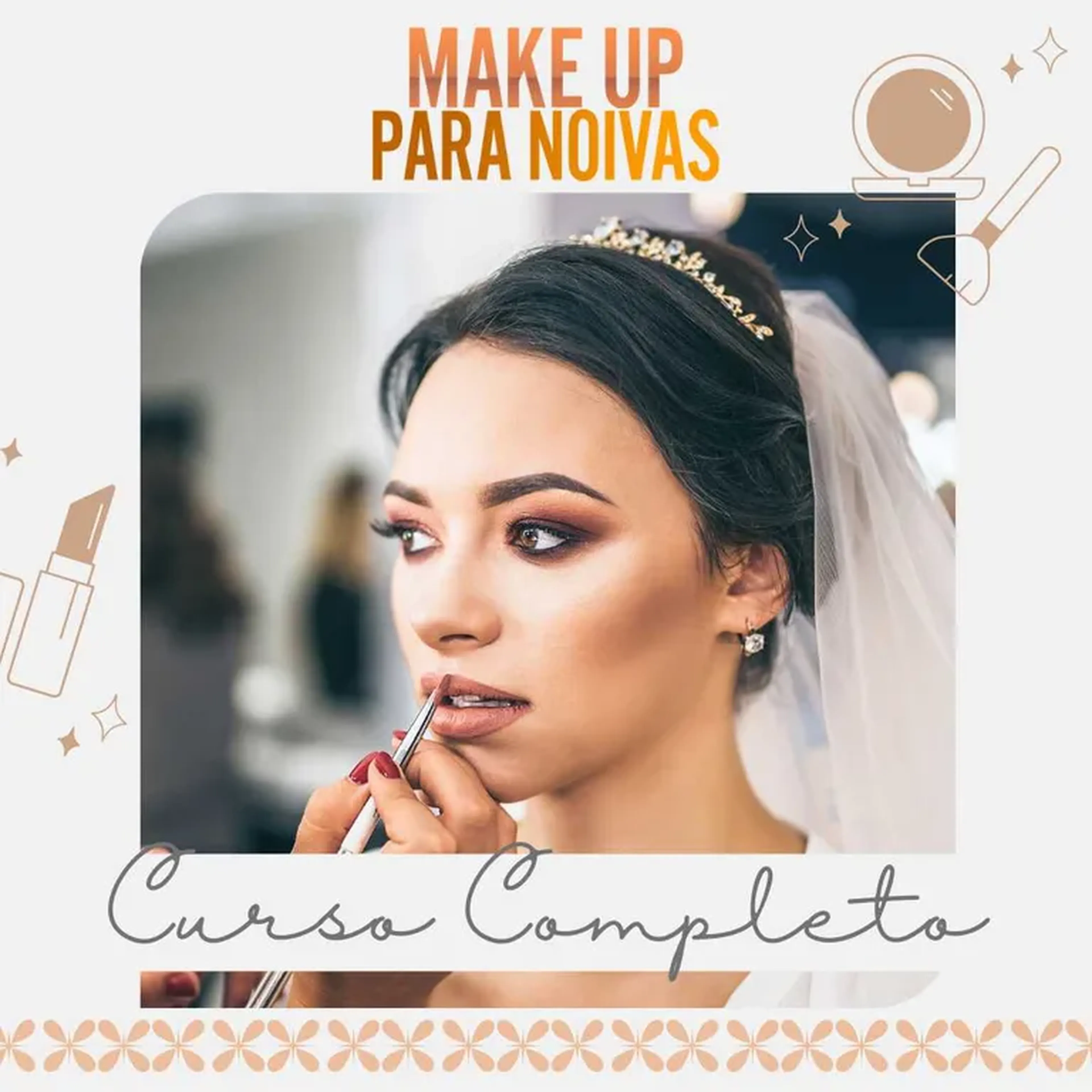 Curso Completo de Maquiagem Noivas imagem