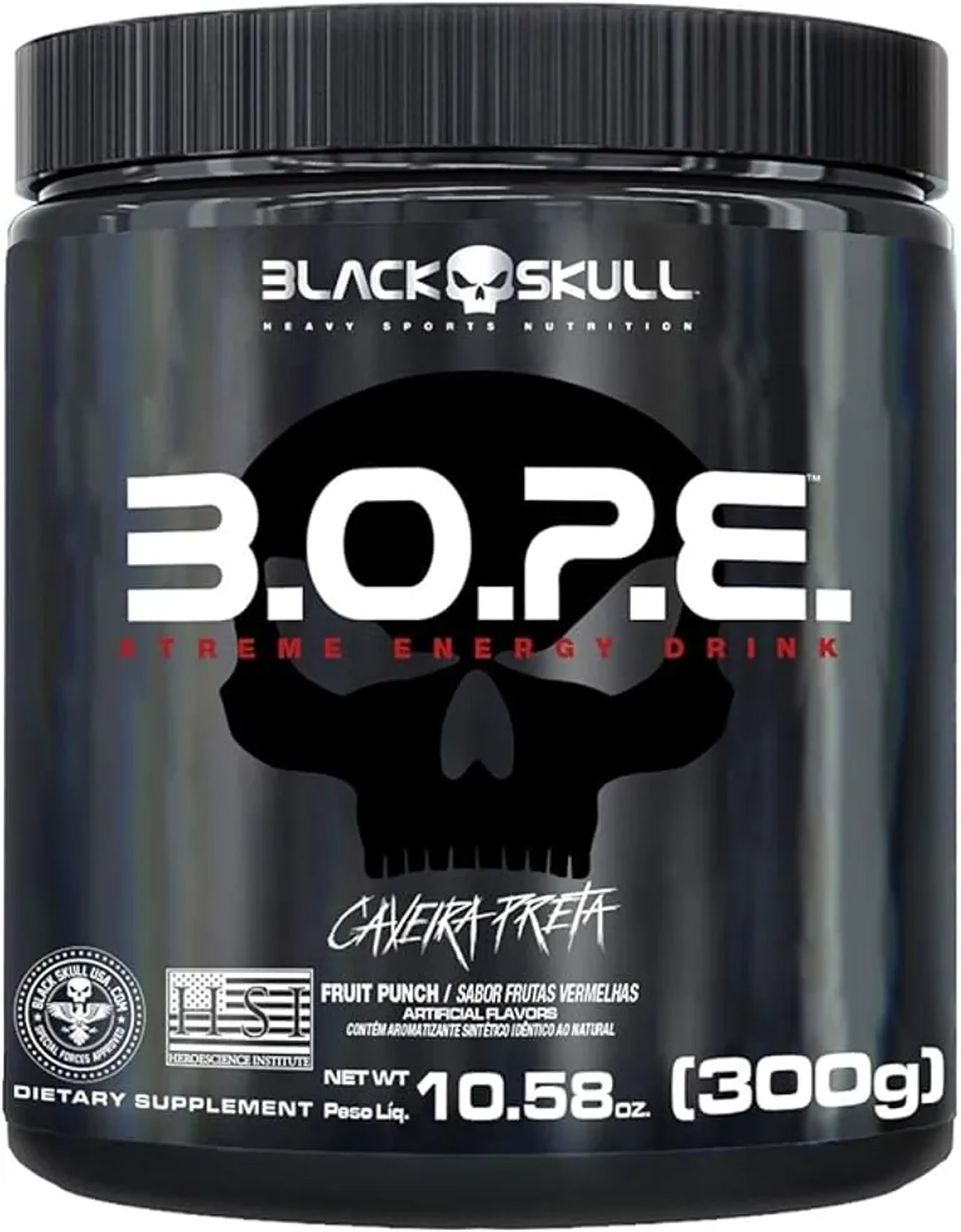 PRÉ TREINO B.O.P.E 3OOG - BLACK SKULL imagem