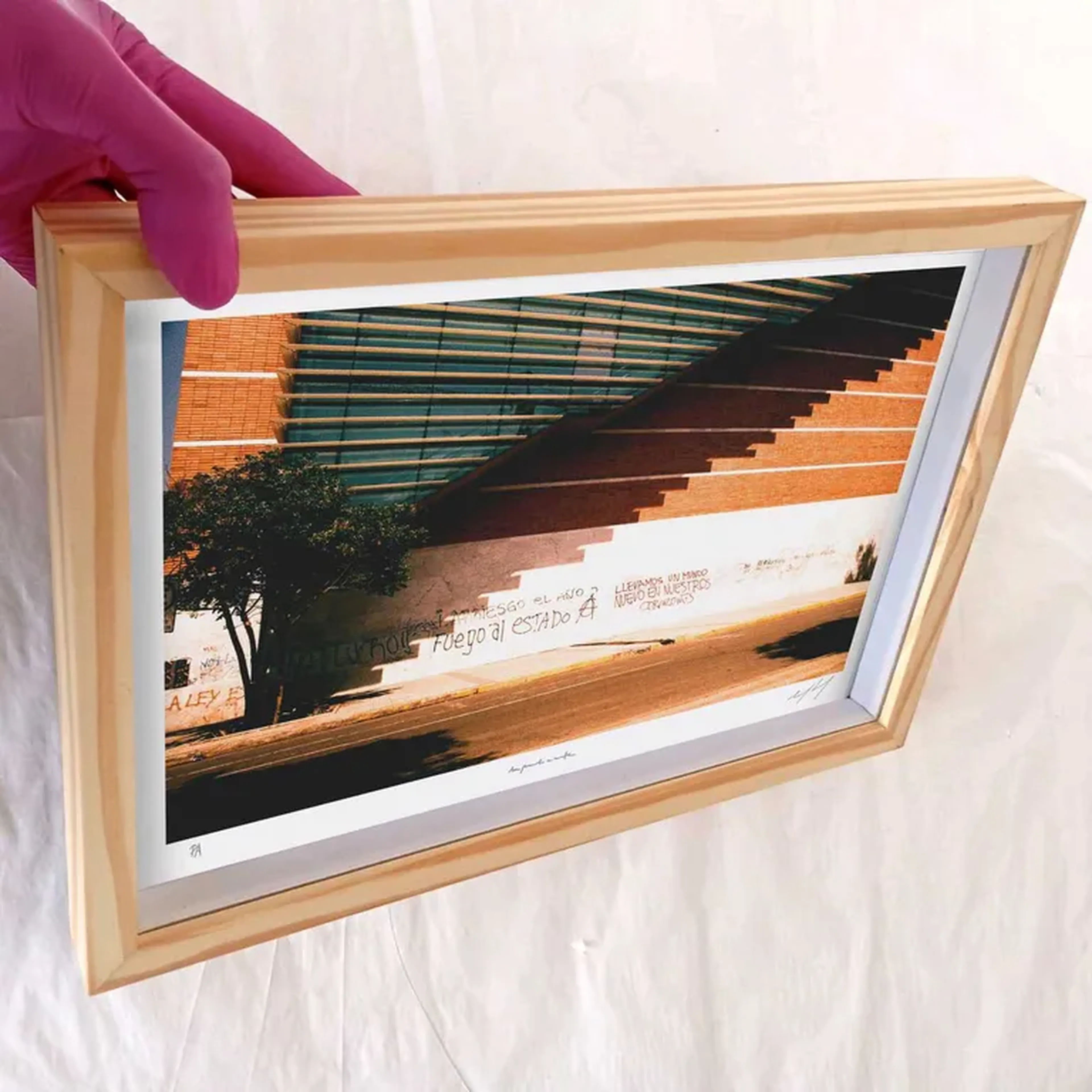 Palávoras - Nuevo mundo - 21x30 cm moldura alta imagem