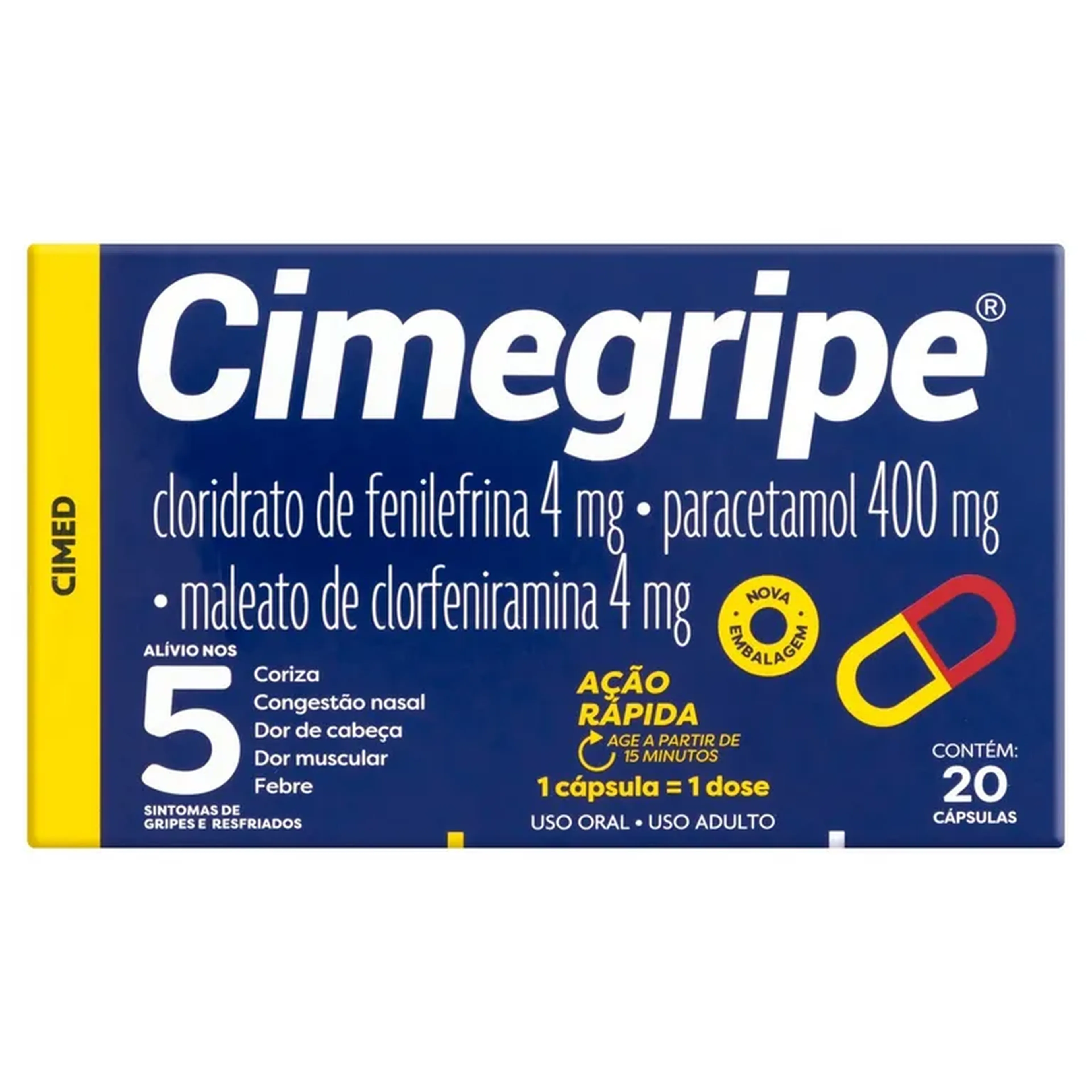 Cimegripe imagem