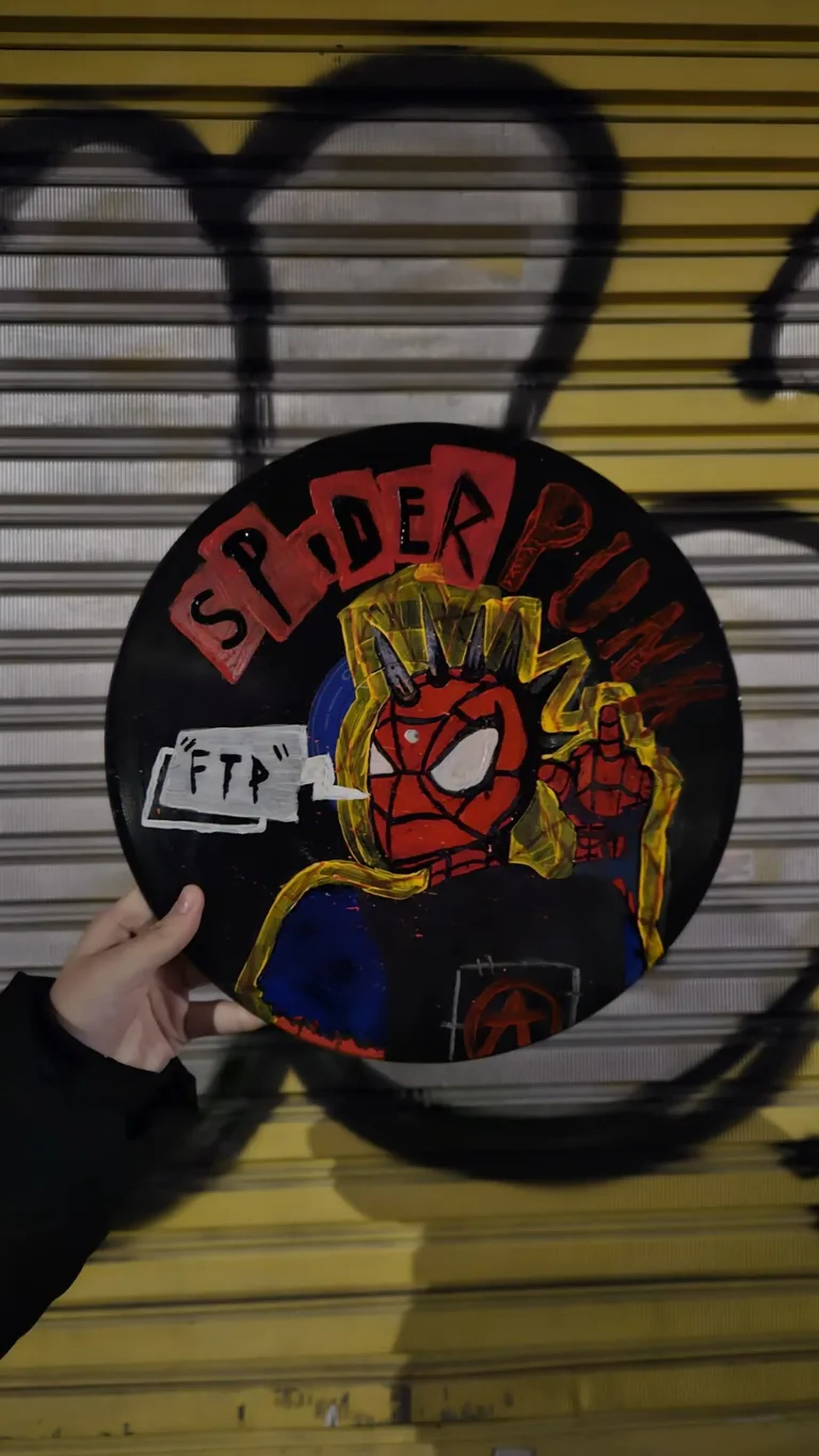 Disco de vinil - Spider-Punk imagem
