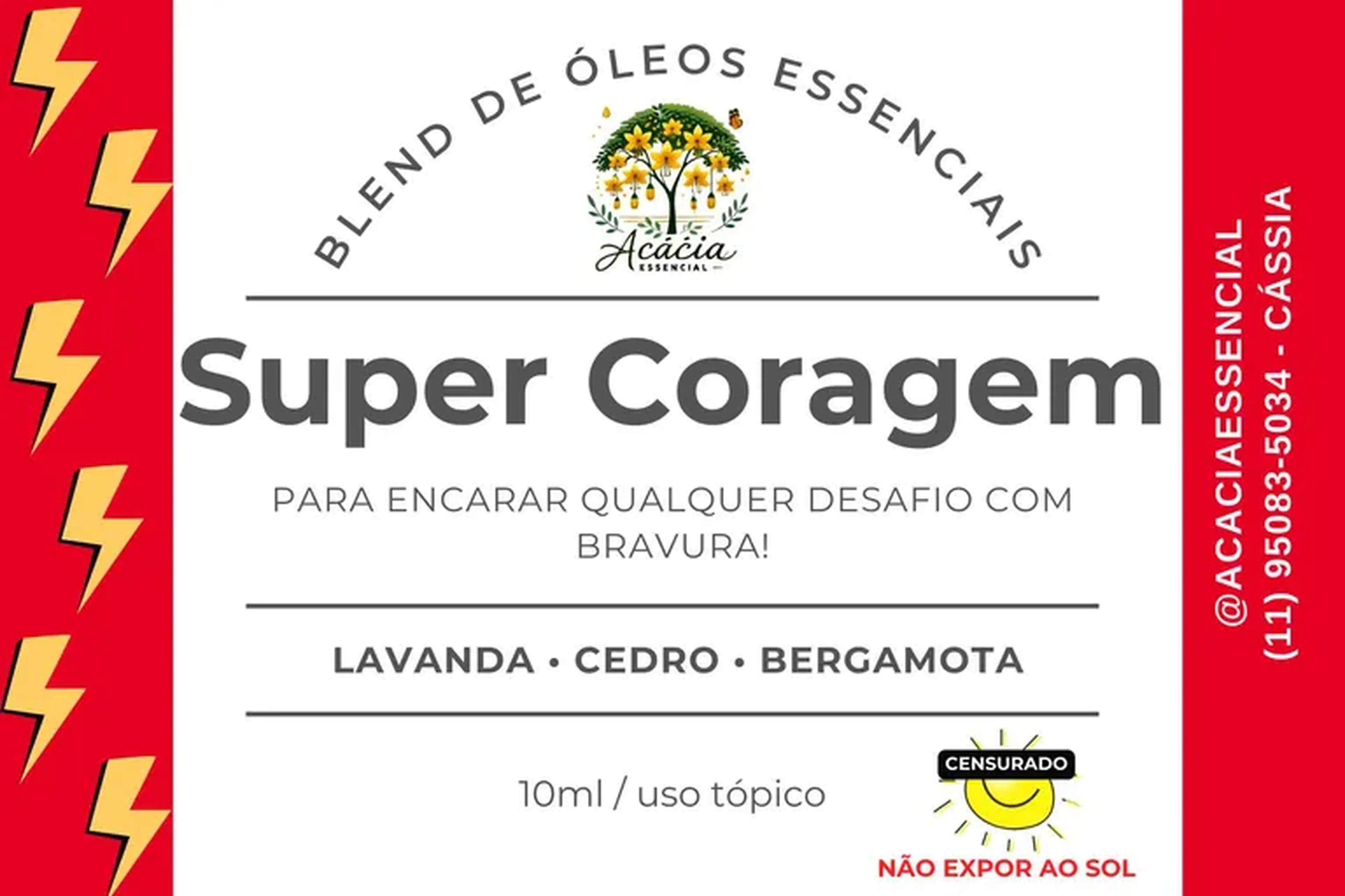 Blend Supercoragem! | Roll-on 10ml imagem