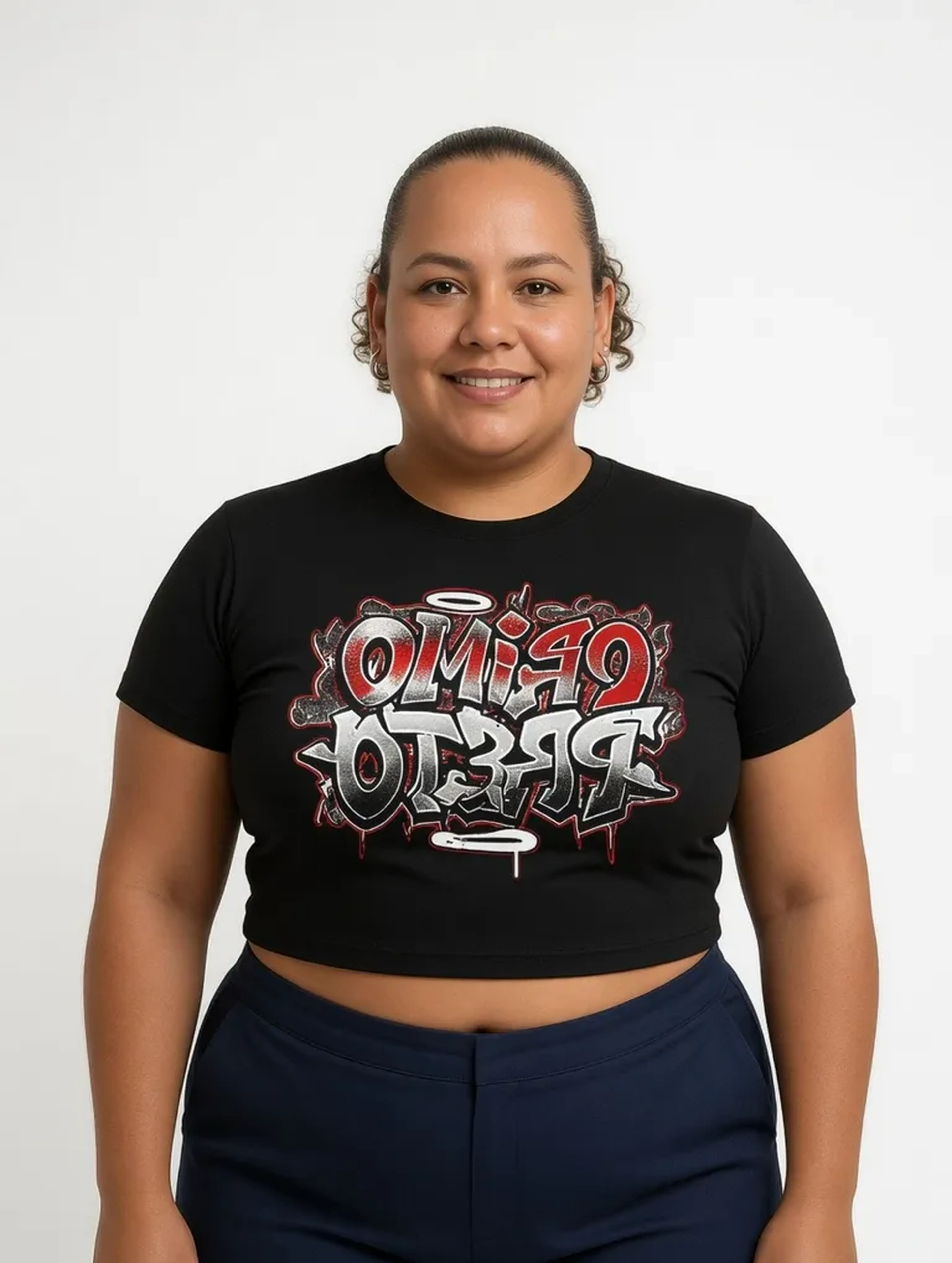 Cropped Primo Preto imagem
