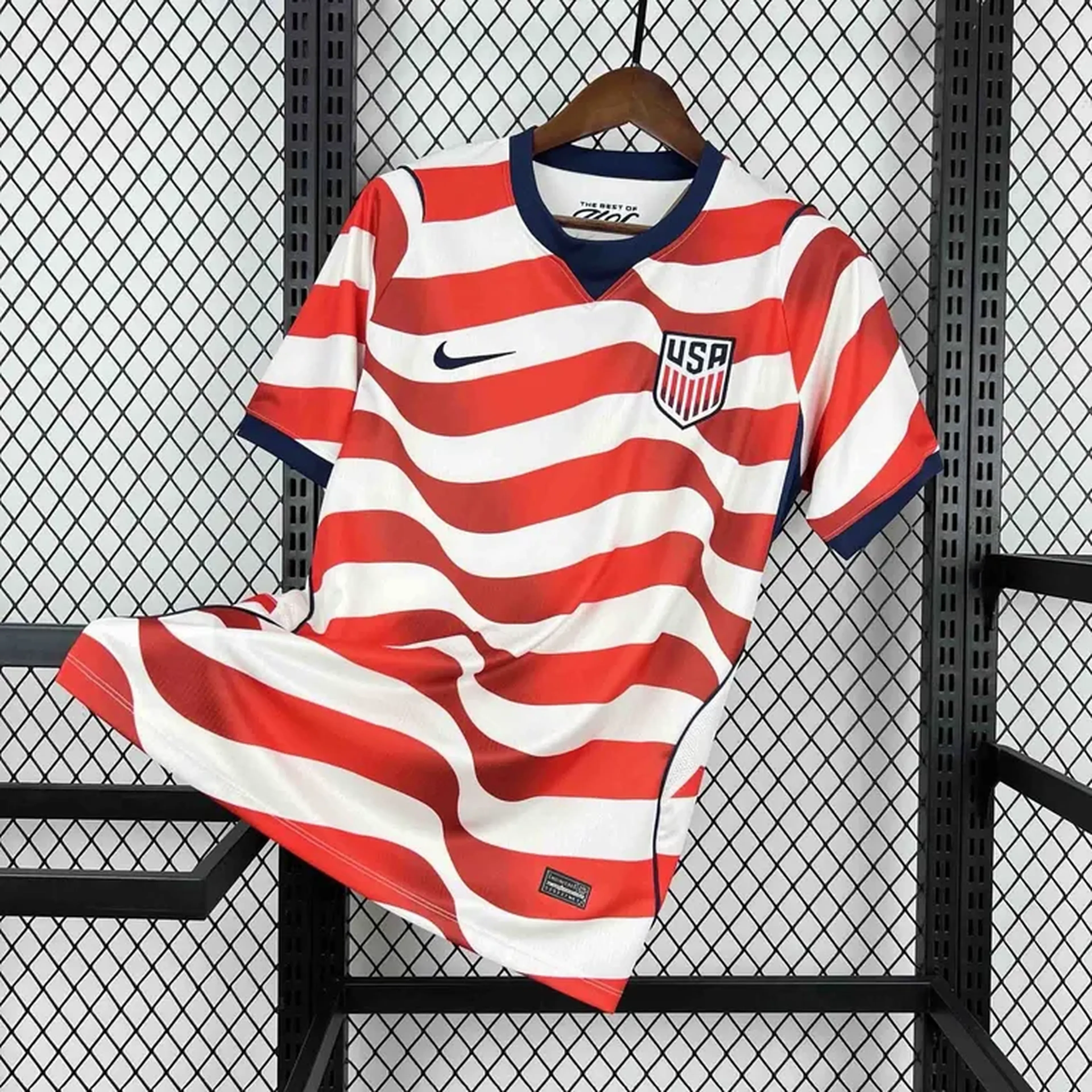 Camiseta Estados Unidos Home 26 27 imagem