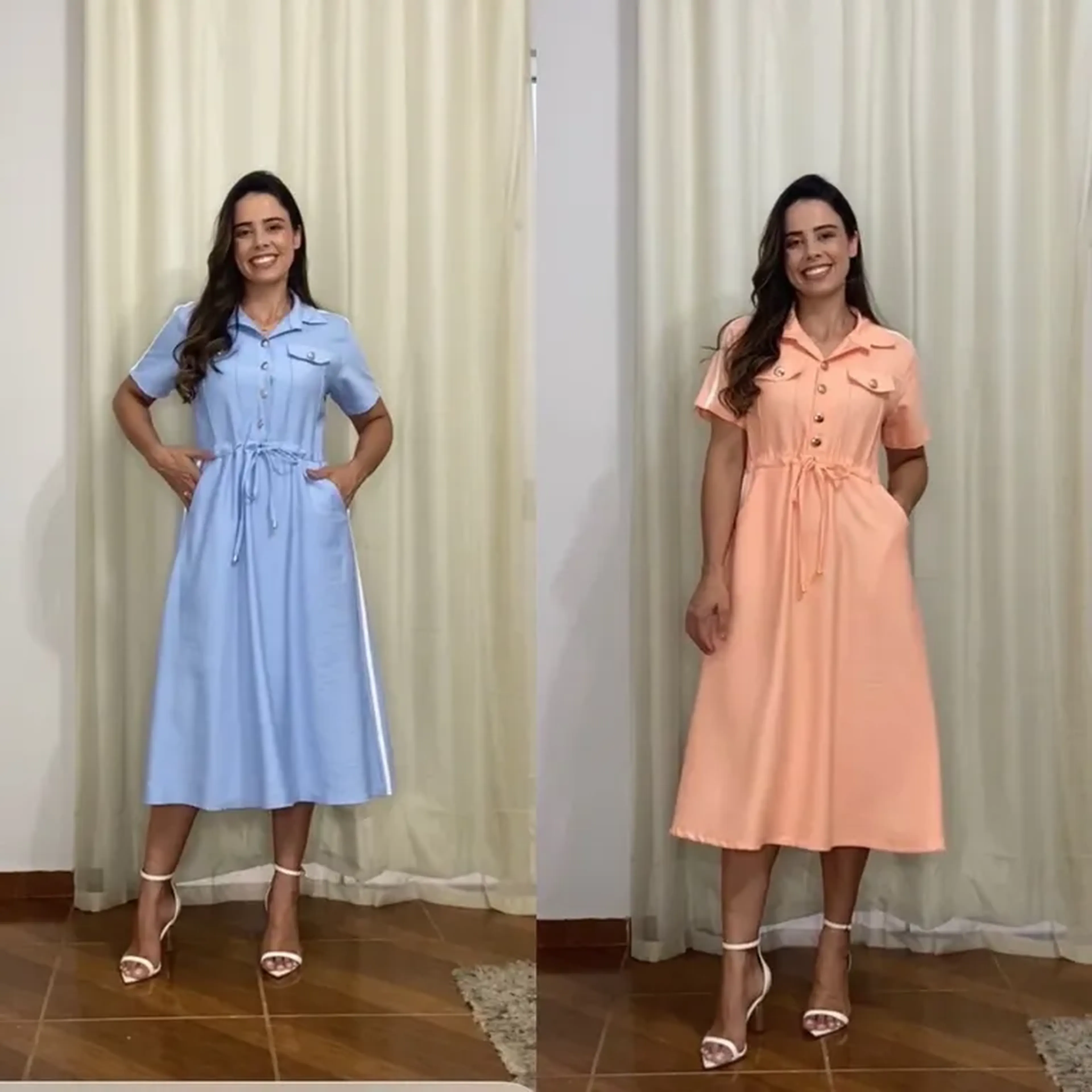 vestido midi imagem
