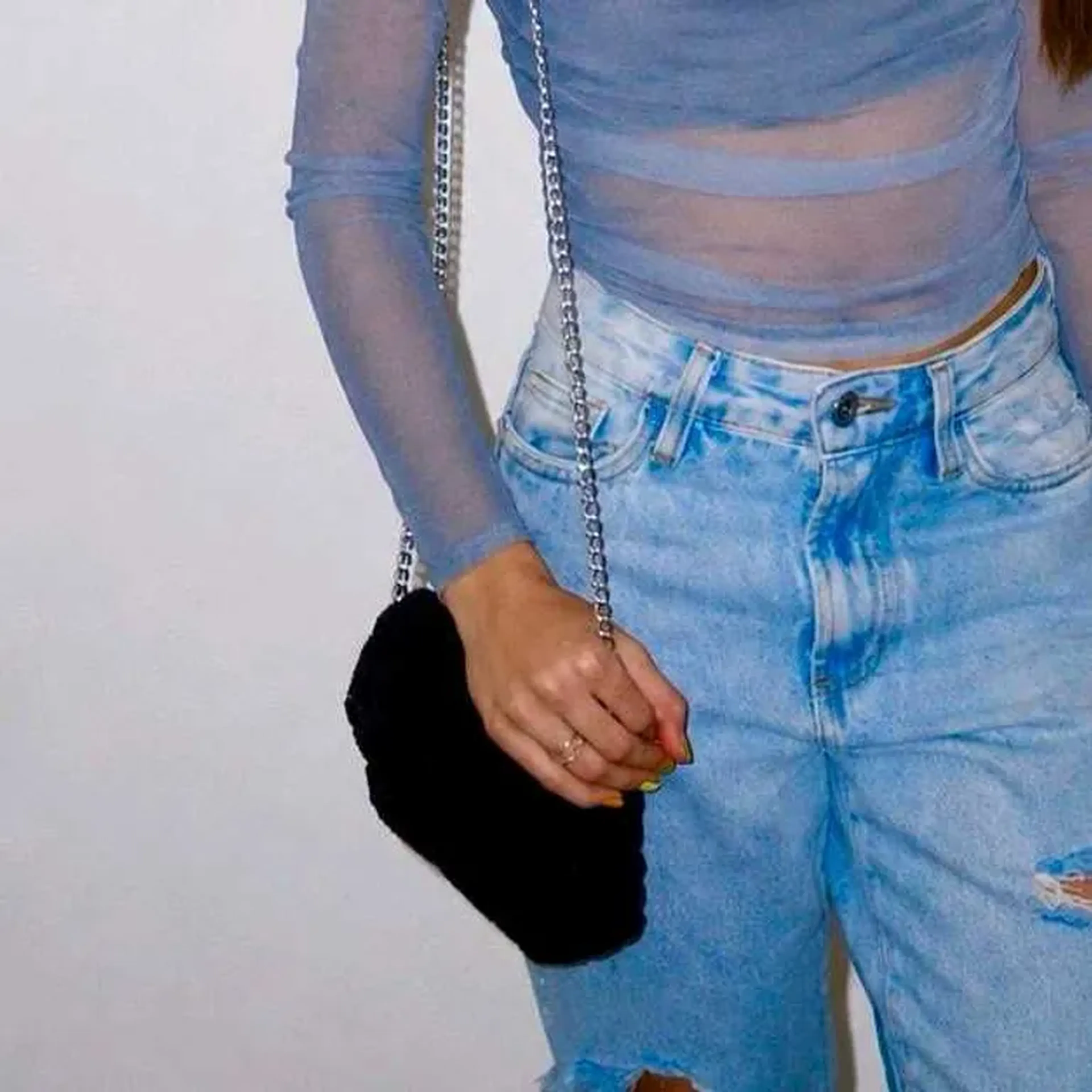 Bolsa Ana com Alça Crossbody 2x1 Tradicional: Prata imagem