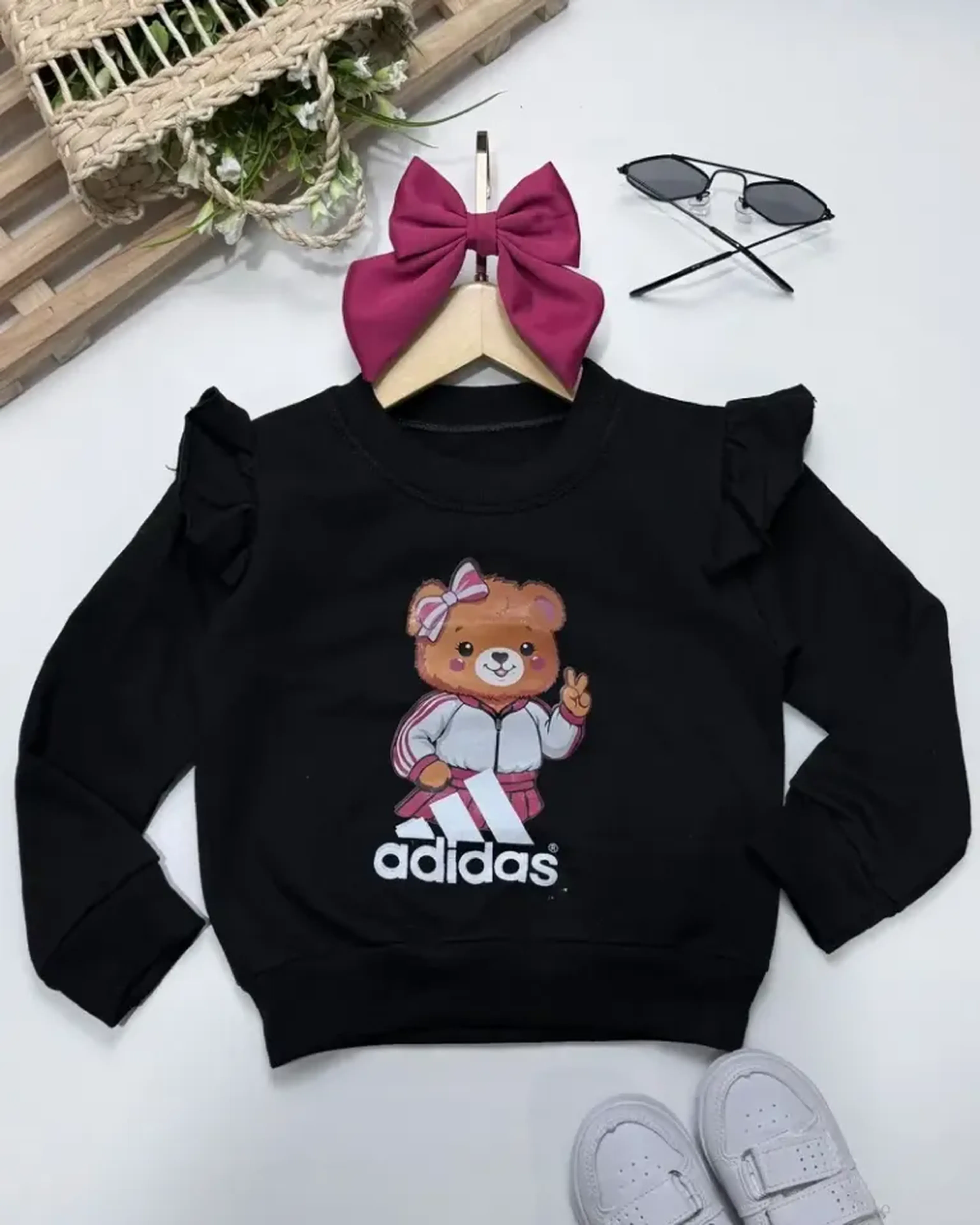 Blusa de Moletom Ursinha 🐻 imagem