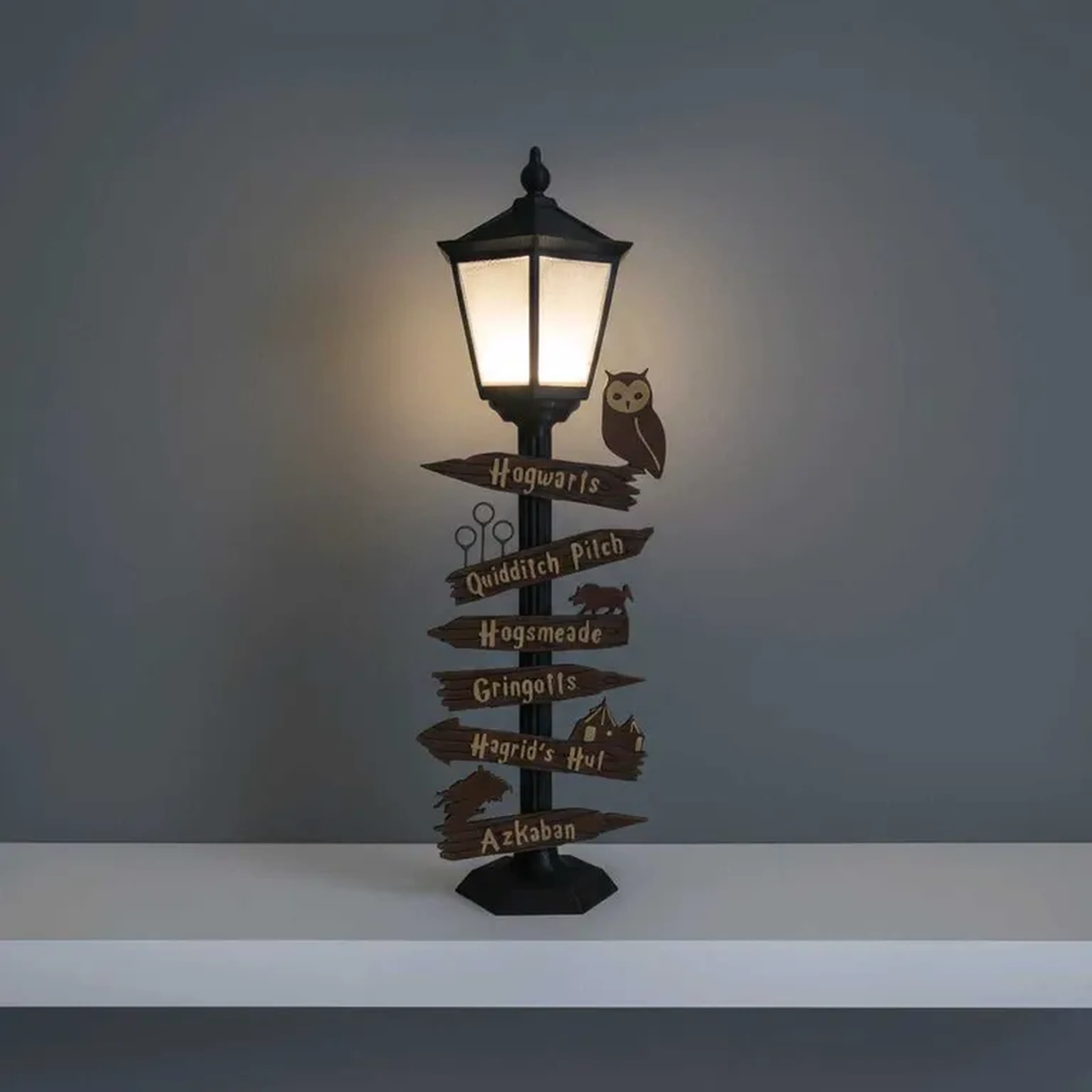 Luminária Poste mágico Caminho para Hogwarts imagem