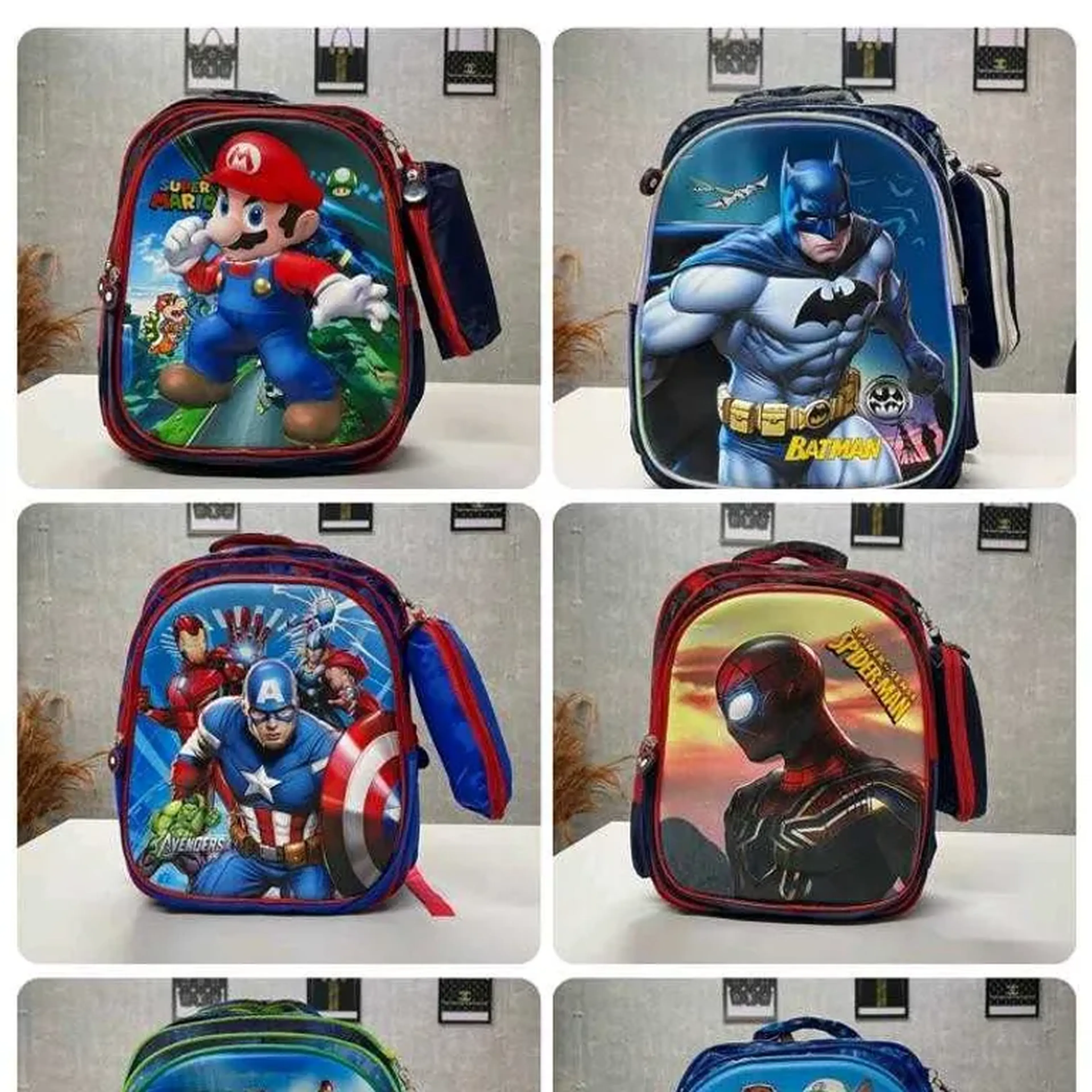Mochila Infantil Personagens imagem