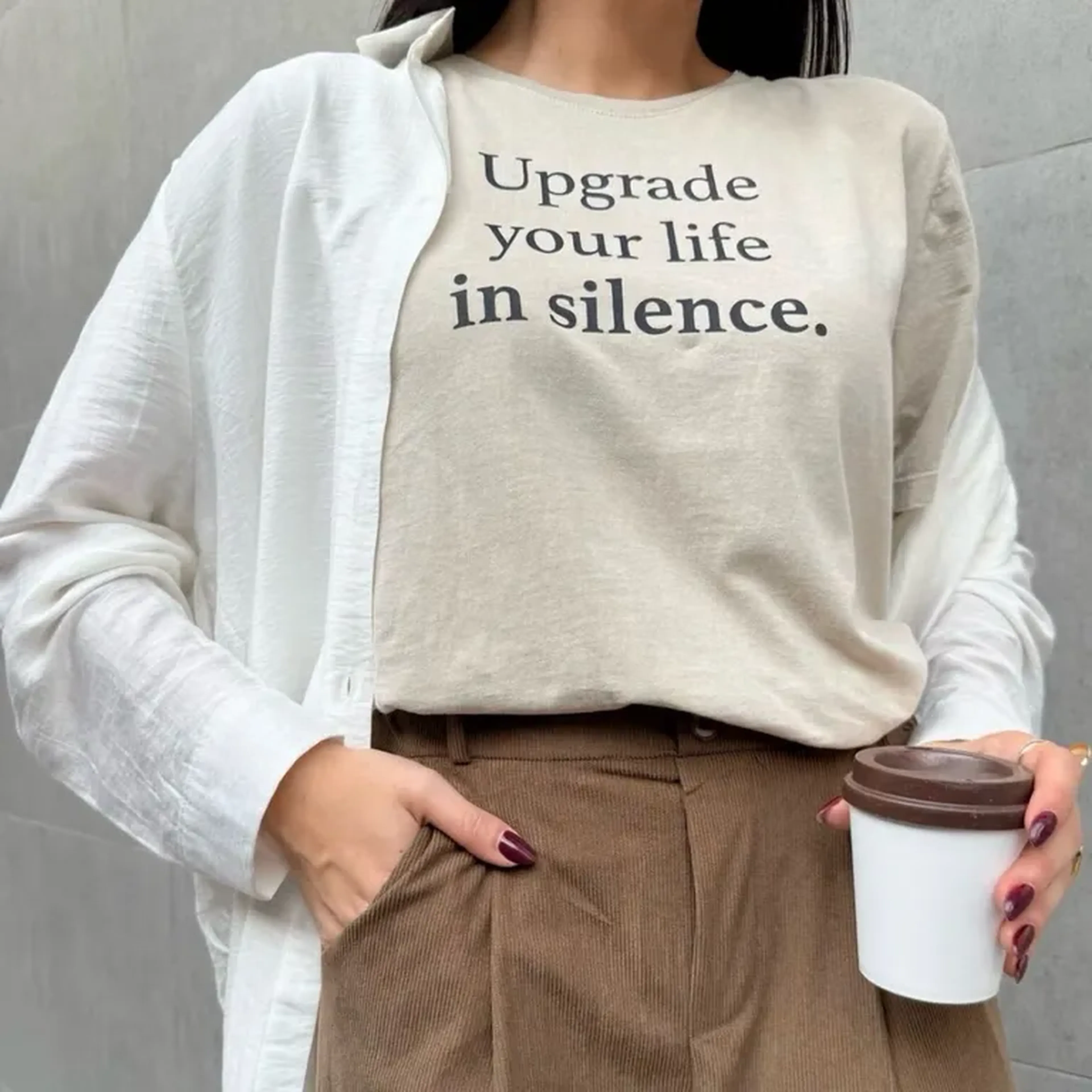 Camisa Austin - Off White imagem