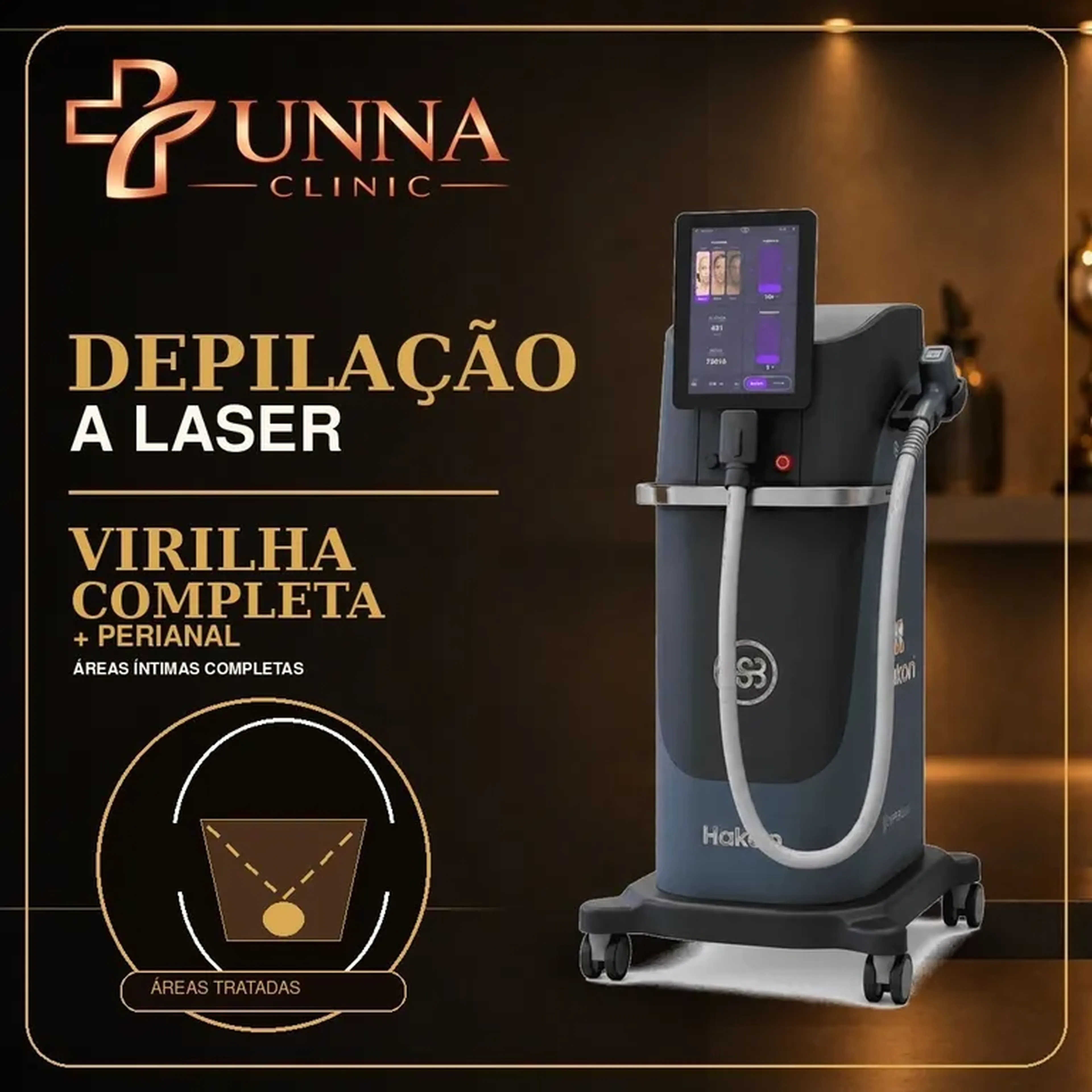 Depilação a Laser — Virilha Completa + Perianal imagem