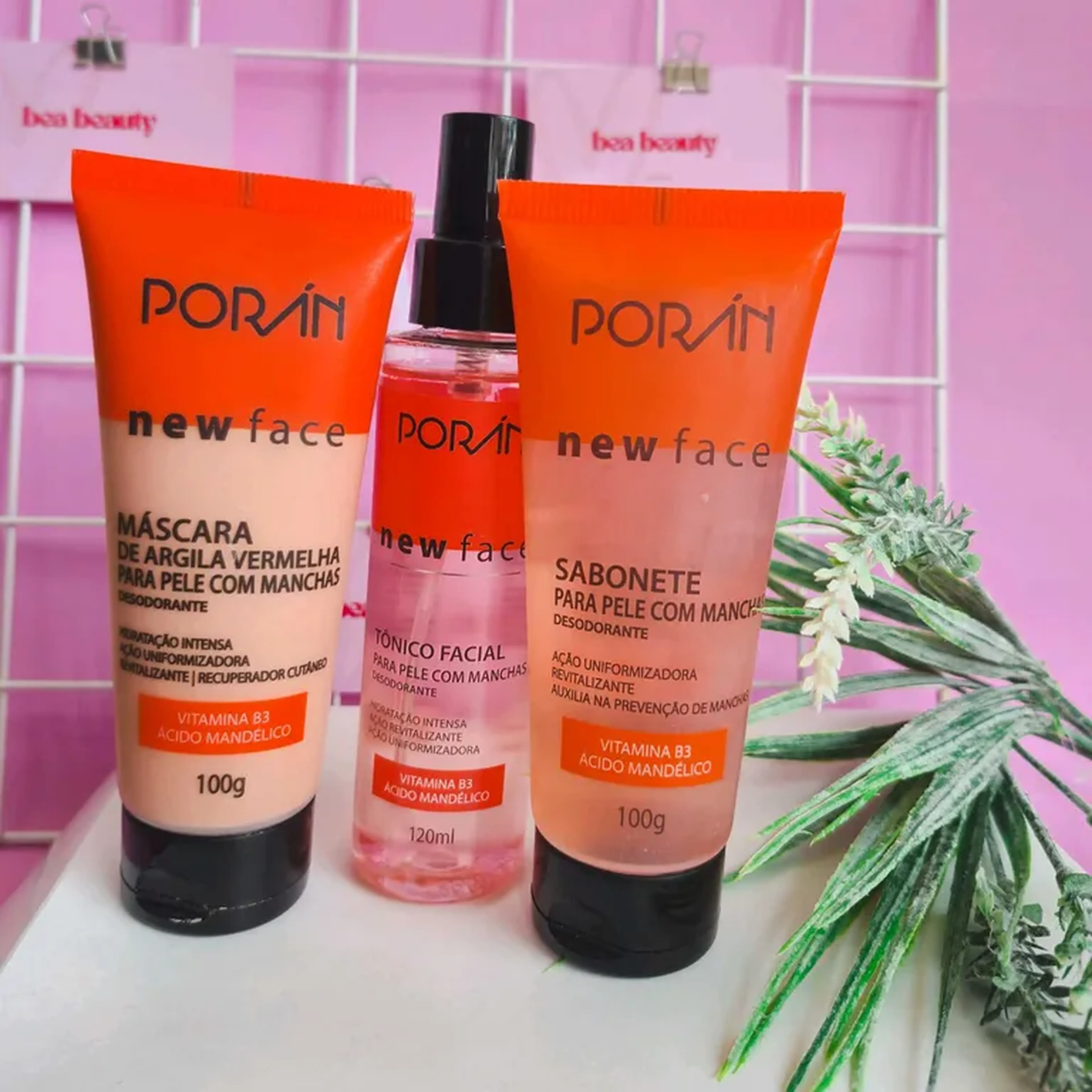 Linha Porán Facial imagem