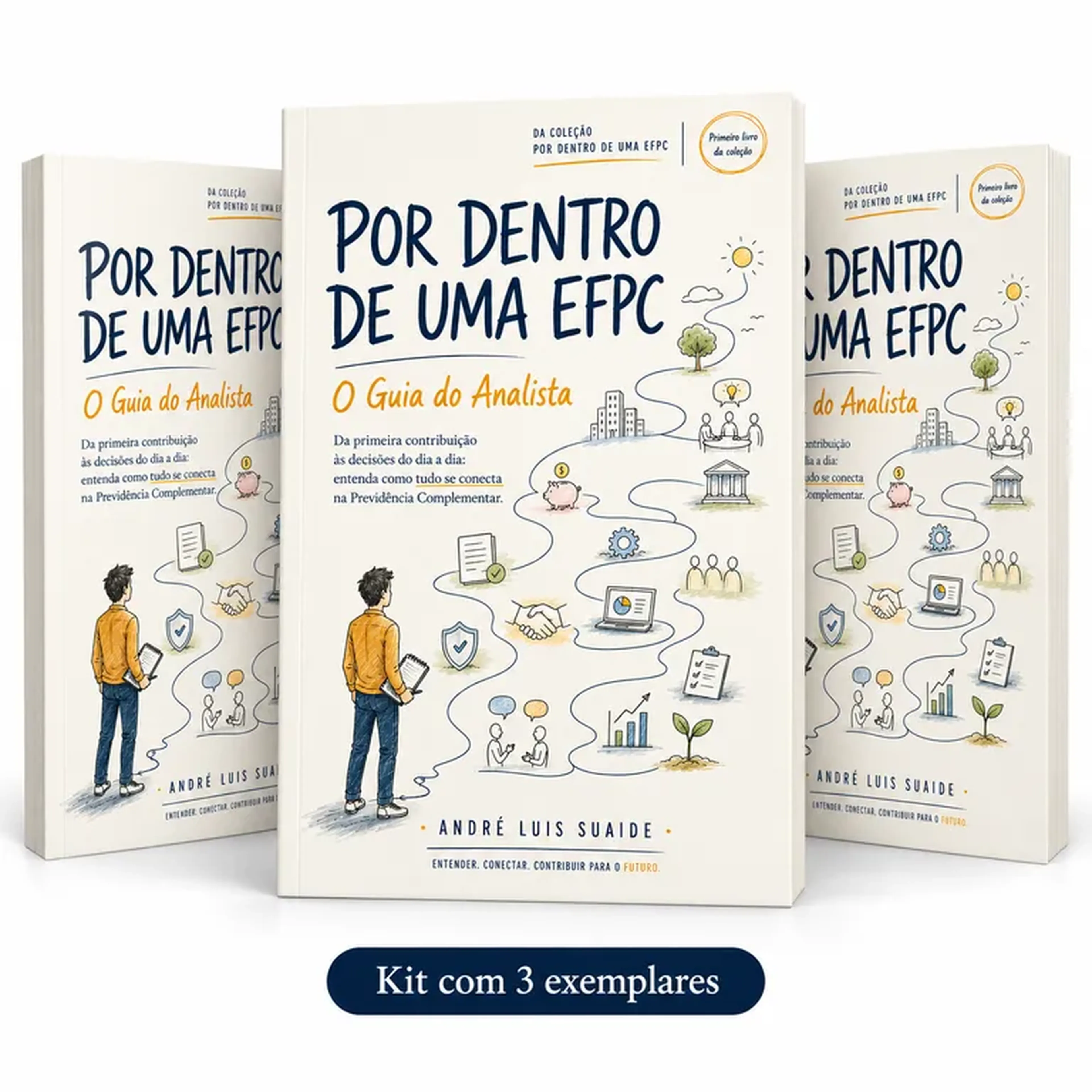 Pacote: 3 Livros Por Dentro de uma EFPC - O Guia do Analista imagem