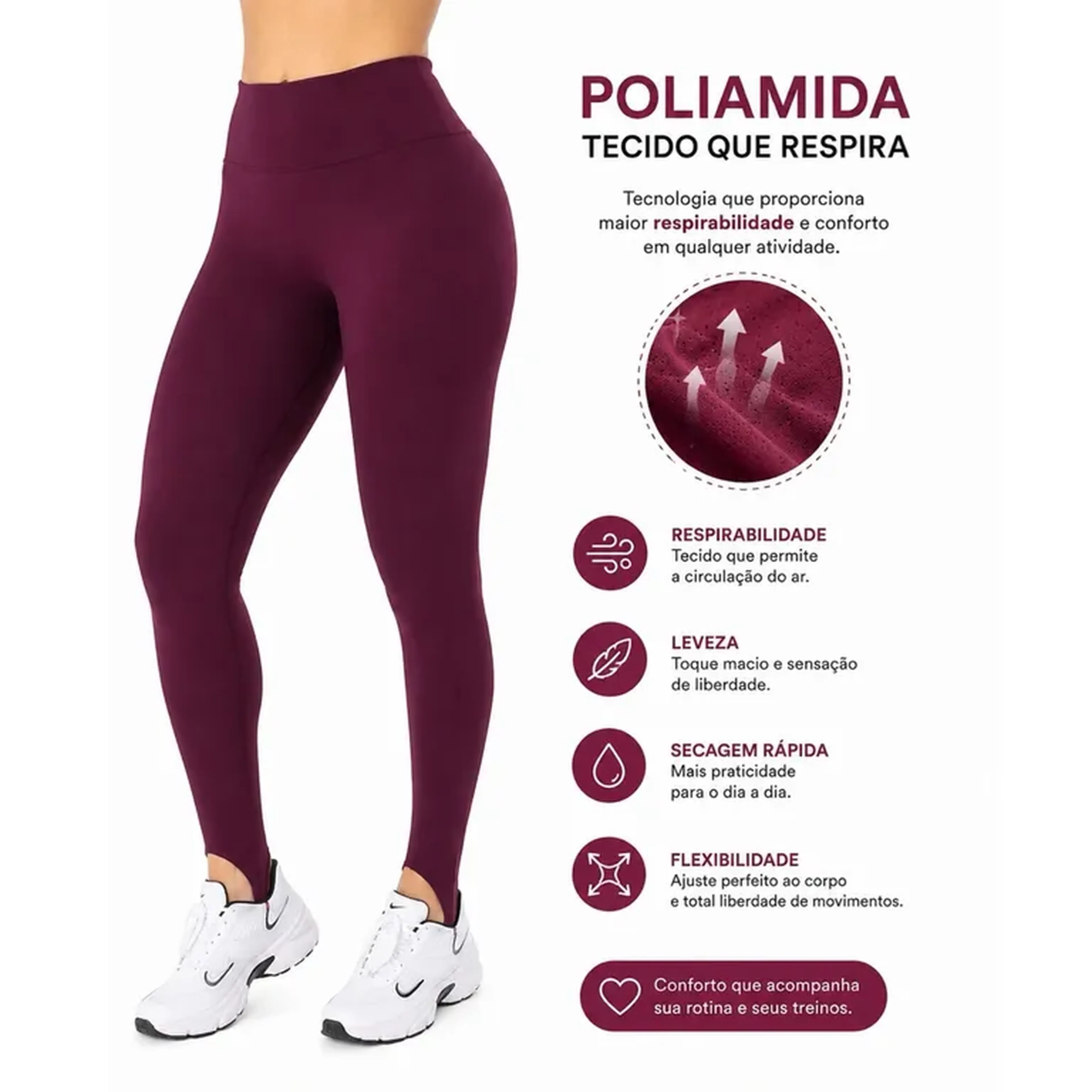 Legging Pezinho POLIAMIDA imagem