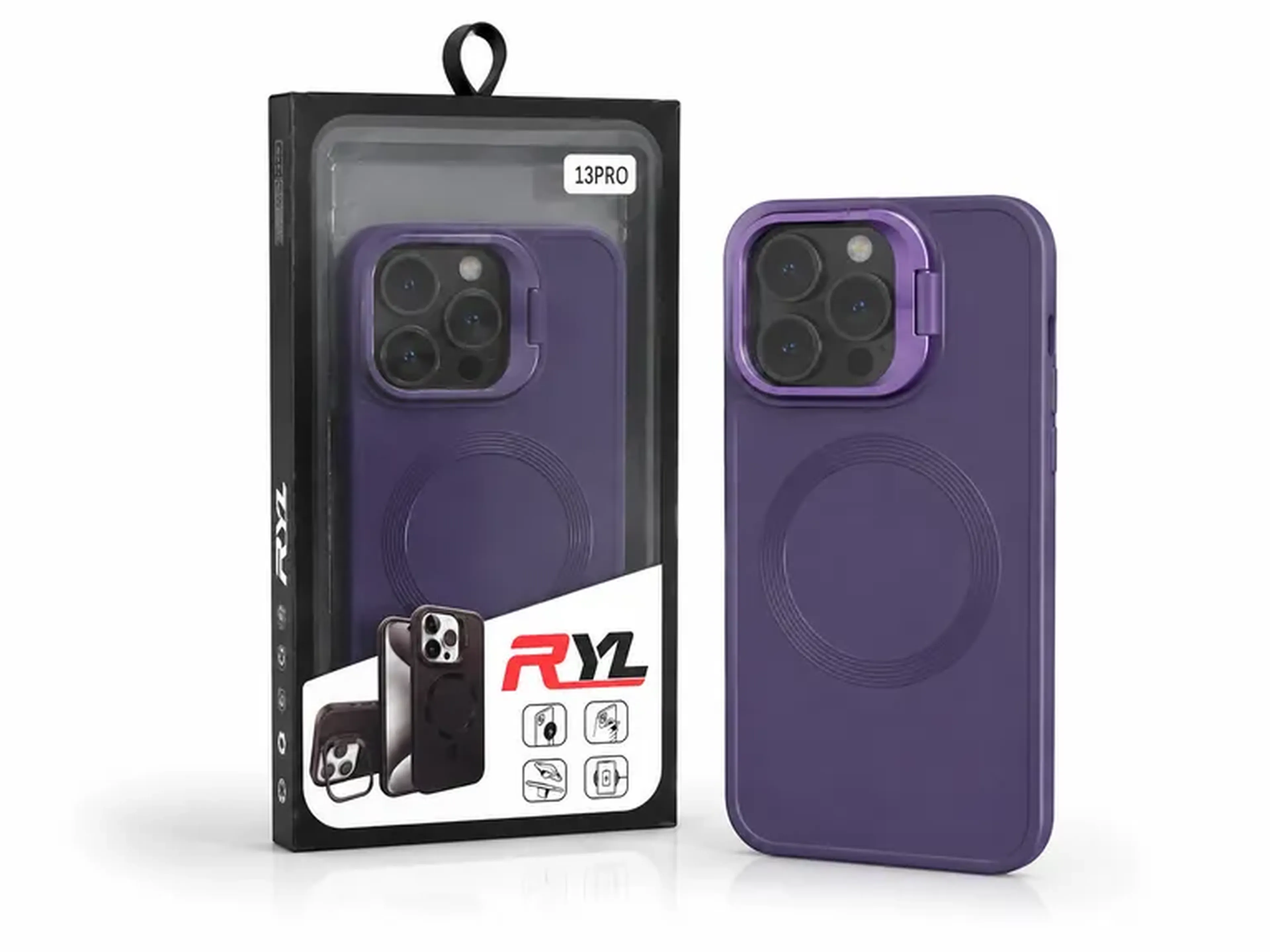 Capa Magnética com suporte para iPhone imagem