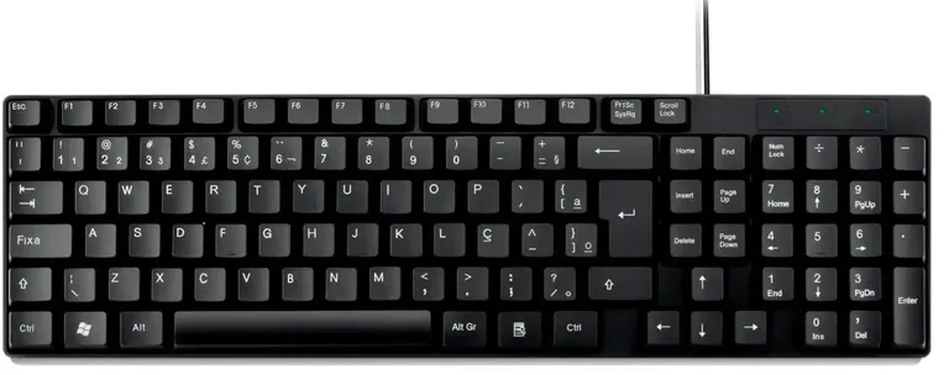 Teclado slim gt950 imagem