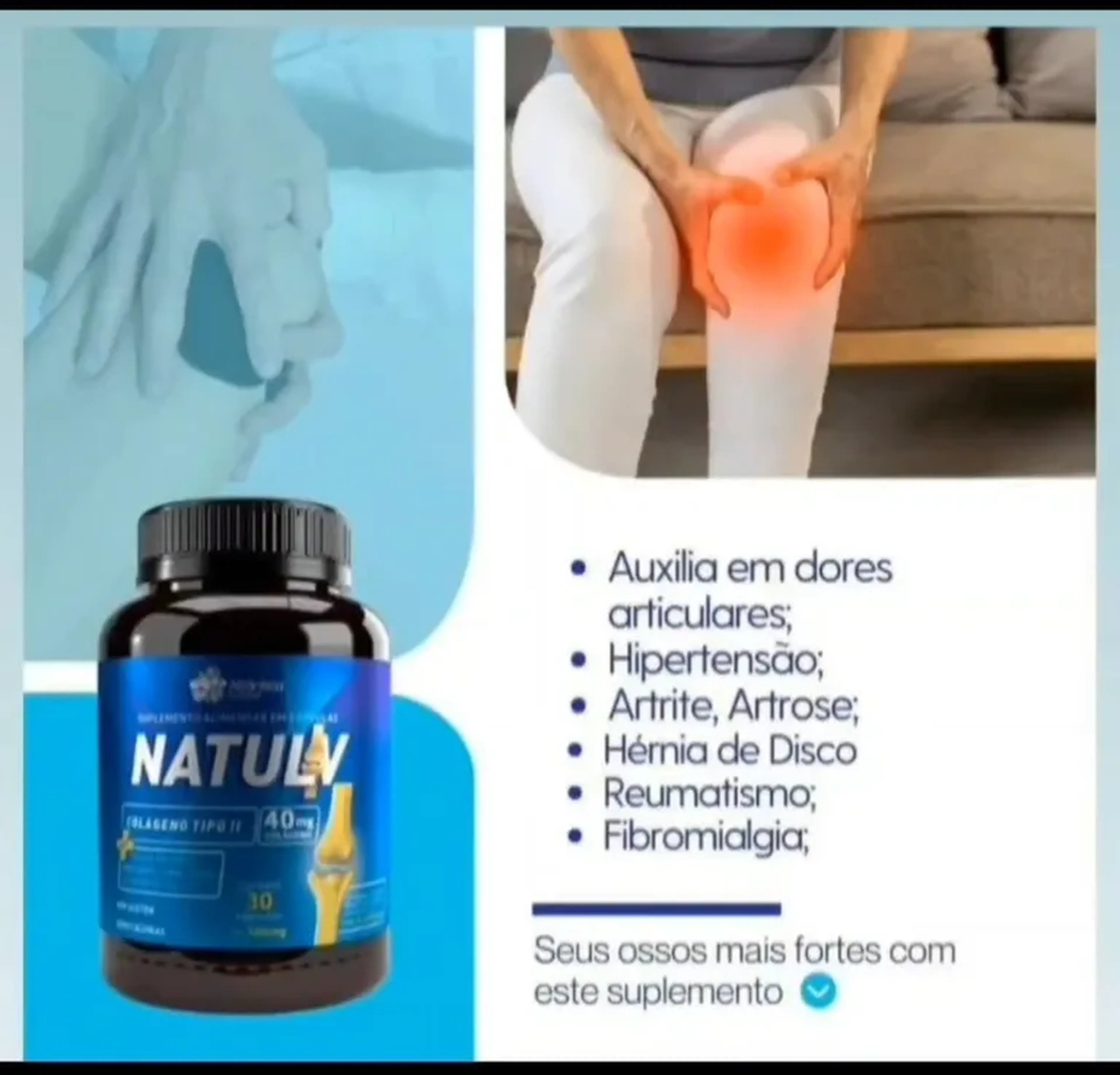 Natuliv tratamento para os ossos e nervos imagem