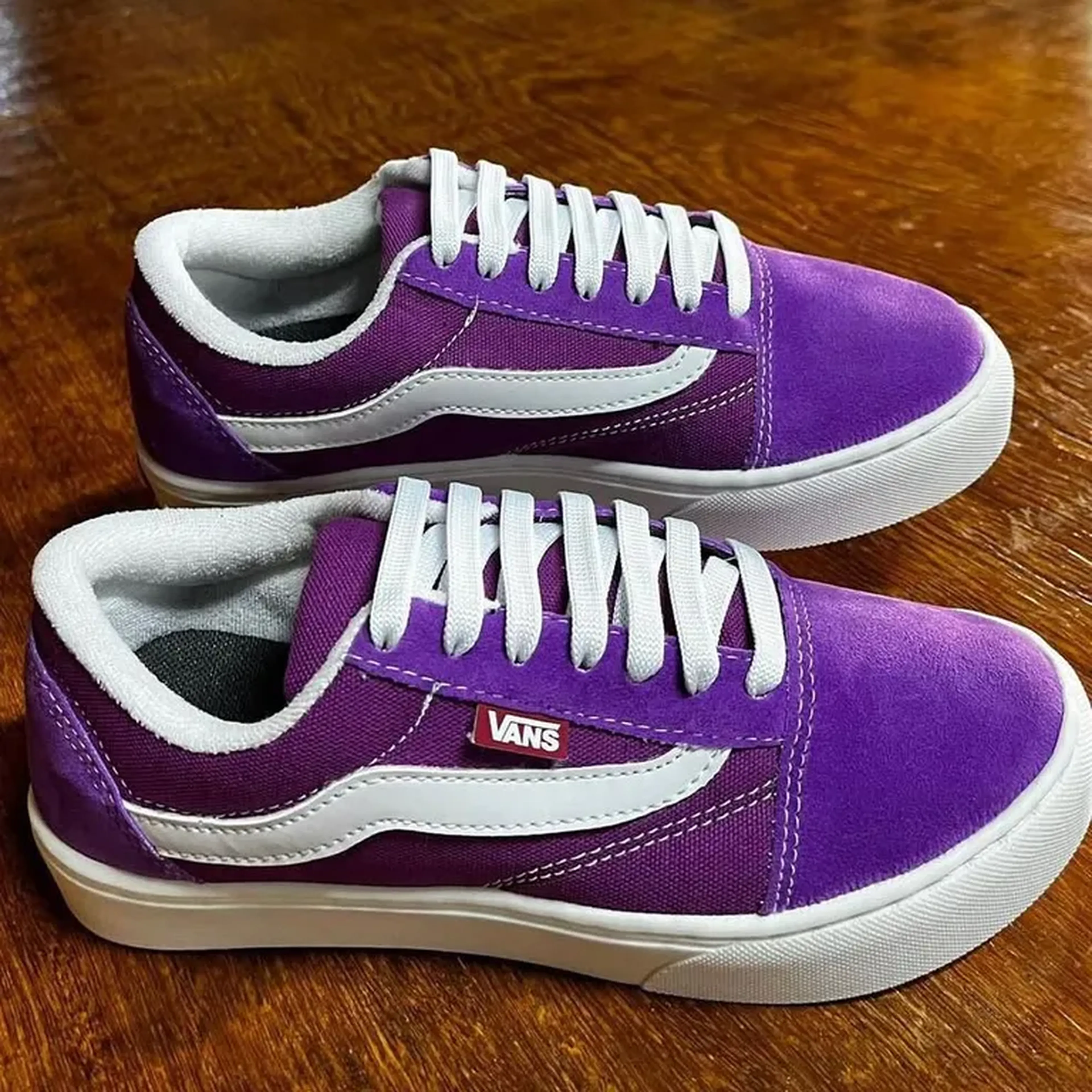 vans old roxo