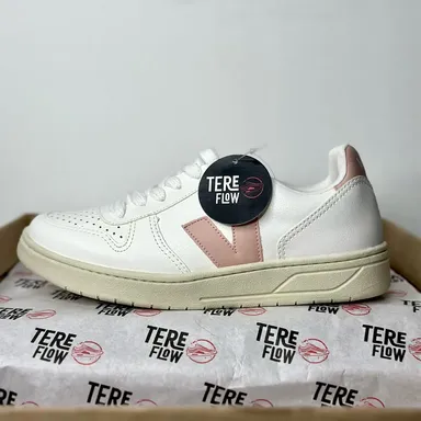 Veja V-10 Branco Rosa