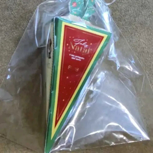 Cone de Biscoito Natal