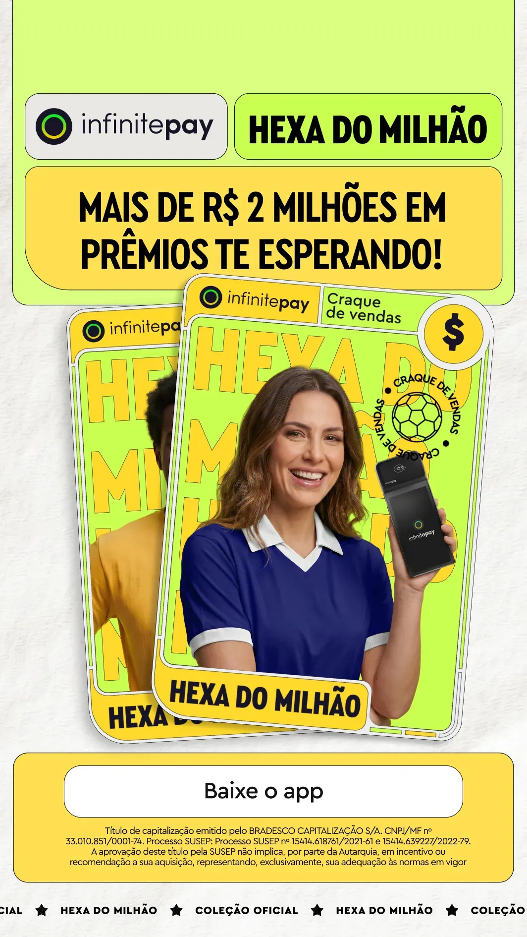 hexa do milhão